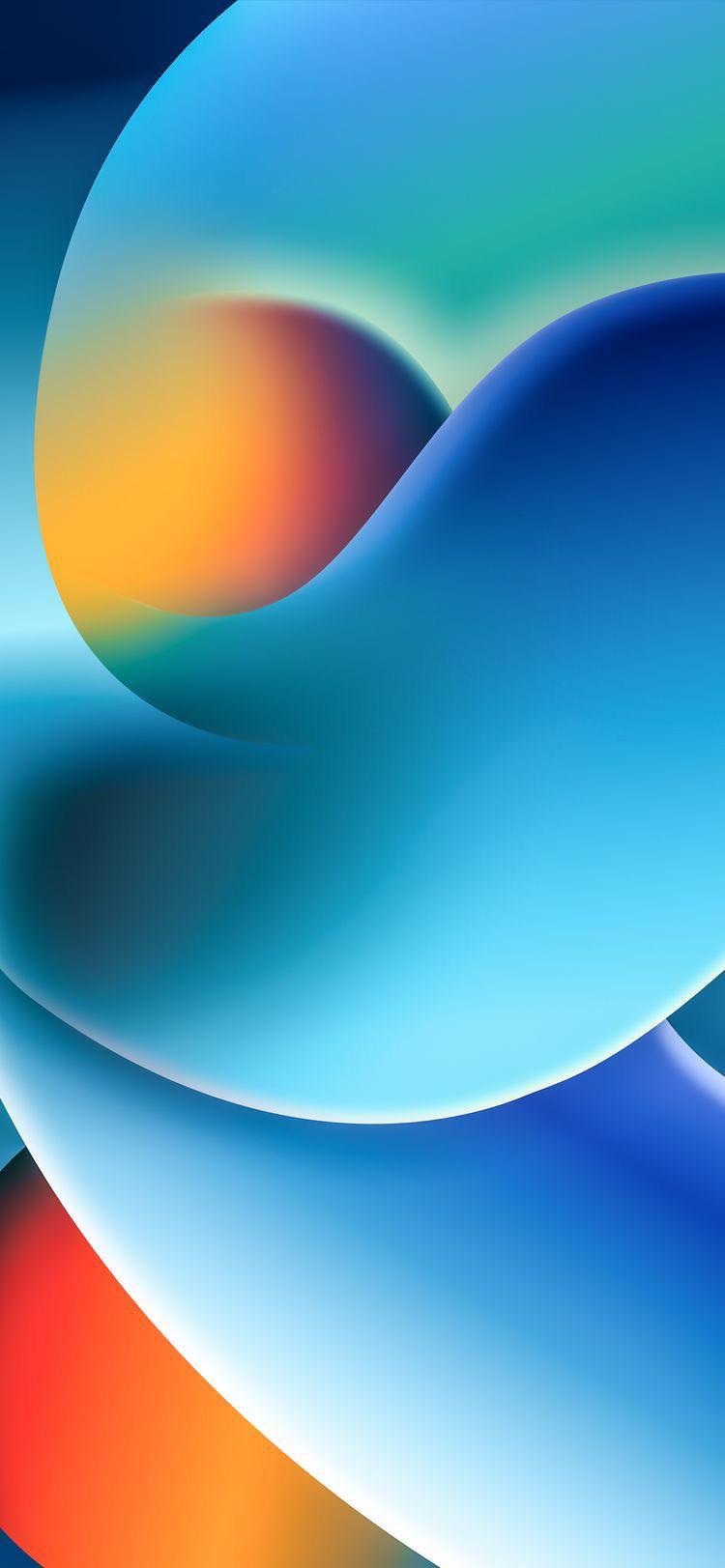 Swirl blue iPhone wallpaper r/iphonewallpapers