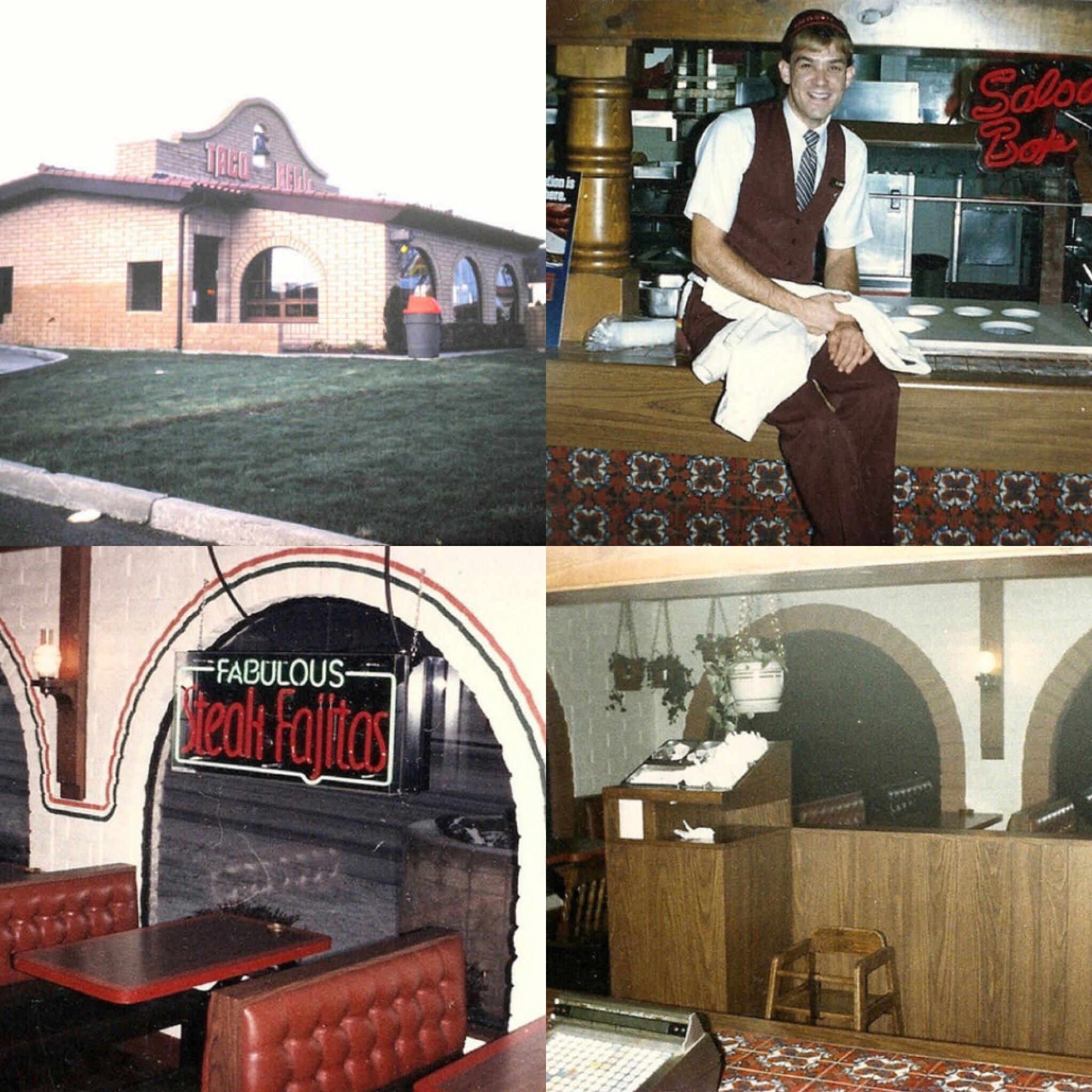 Inside a 1980sera Taco Bell in Kansas City....and yes, there was a salsa bar! r/80s