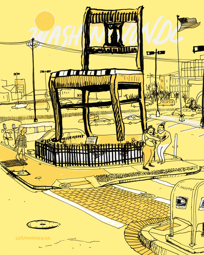 Postcards from Washington DC [131] The Big Chair r/washingtondc