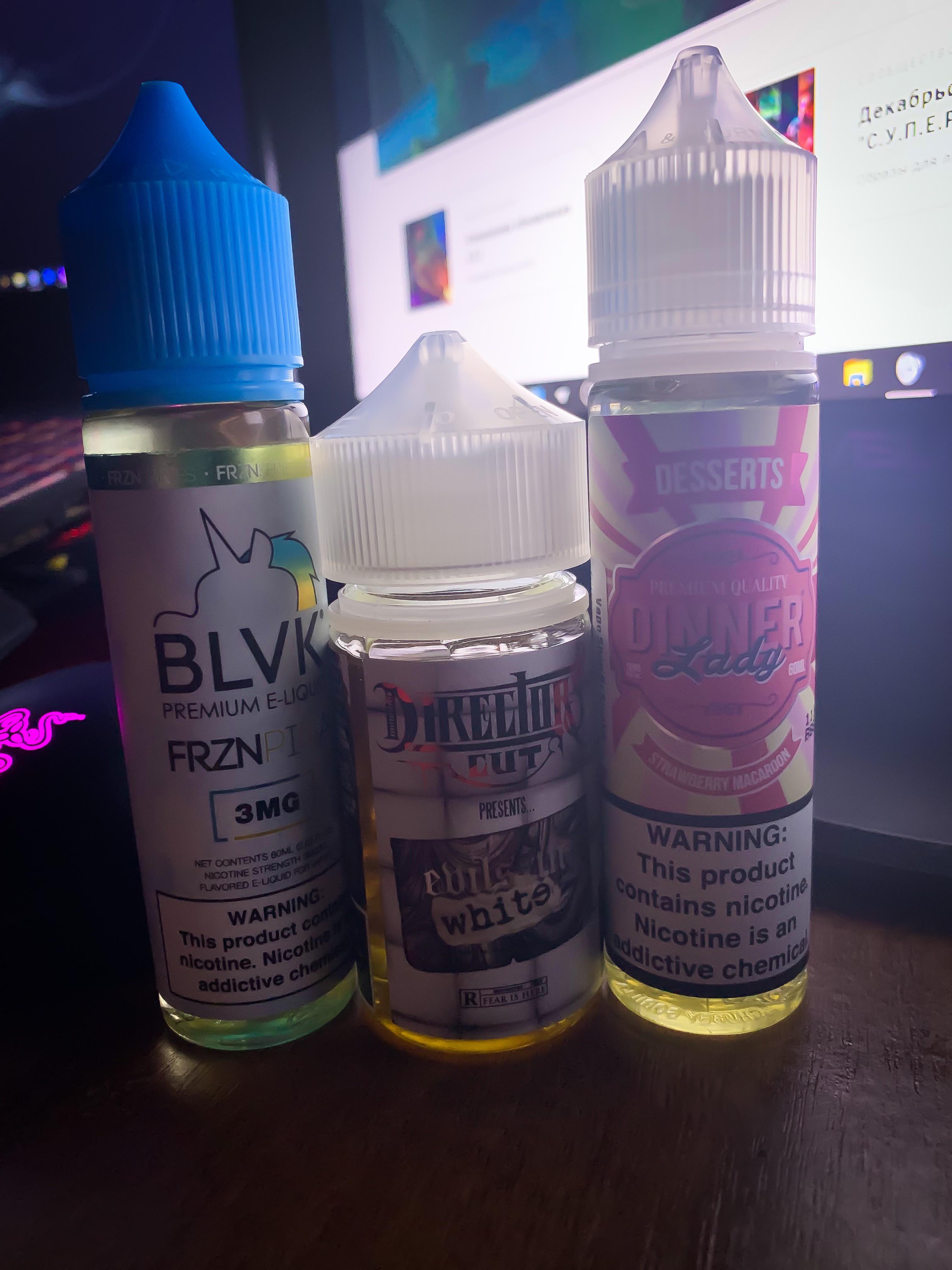 Got these new juices. Anyone ever have these? The director's cut slaps