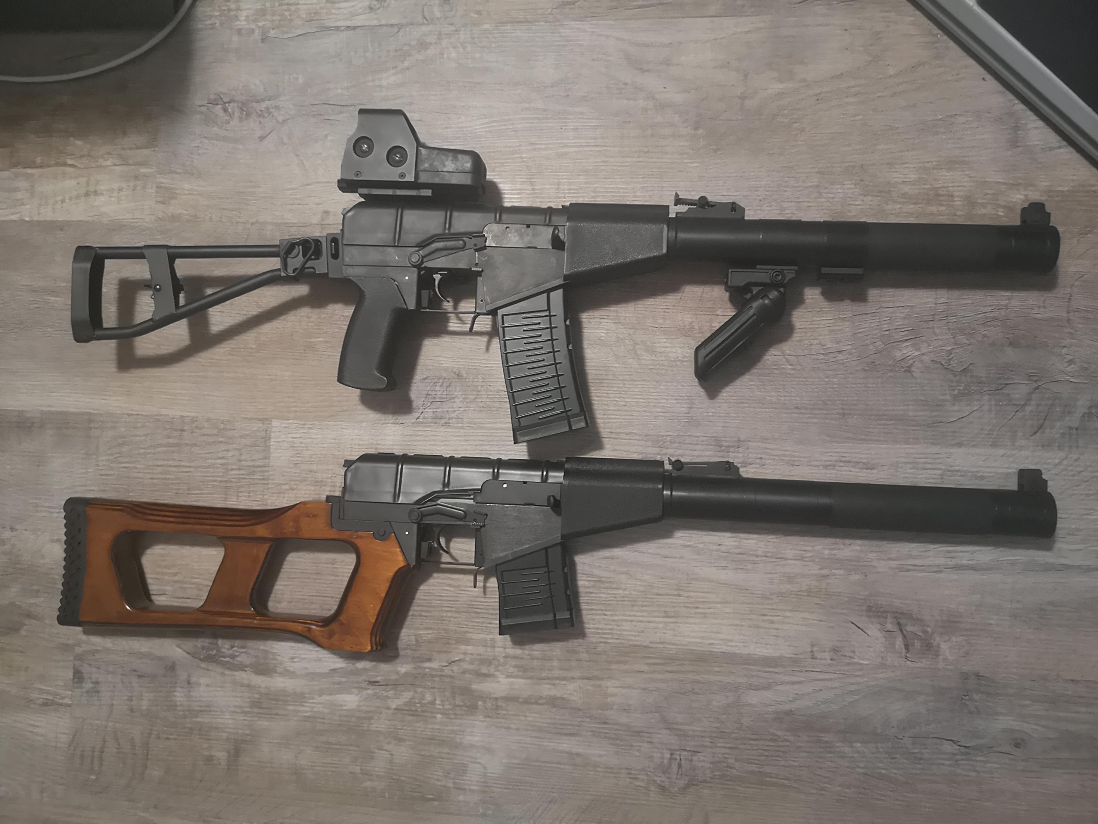 Got my AS VAL a new buddy. LCT VSS r/airsoft