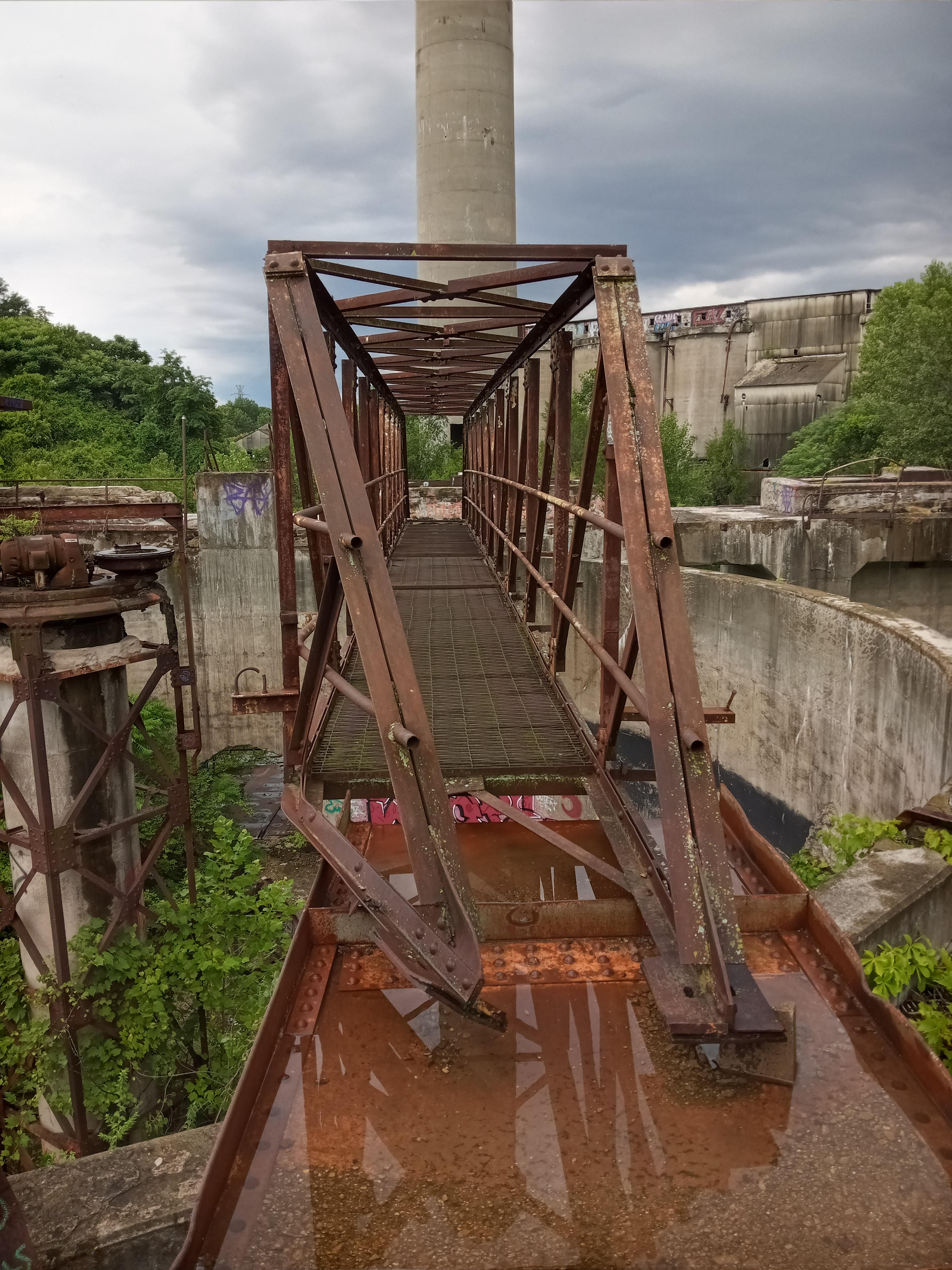 Cement Land, St. Louis. An abandoned cement factory that was trying to