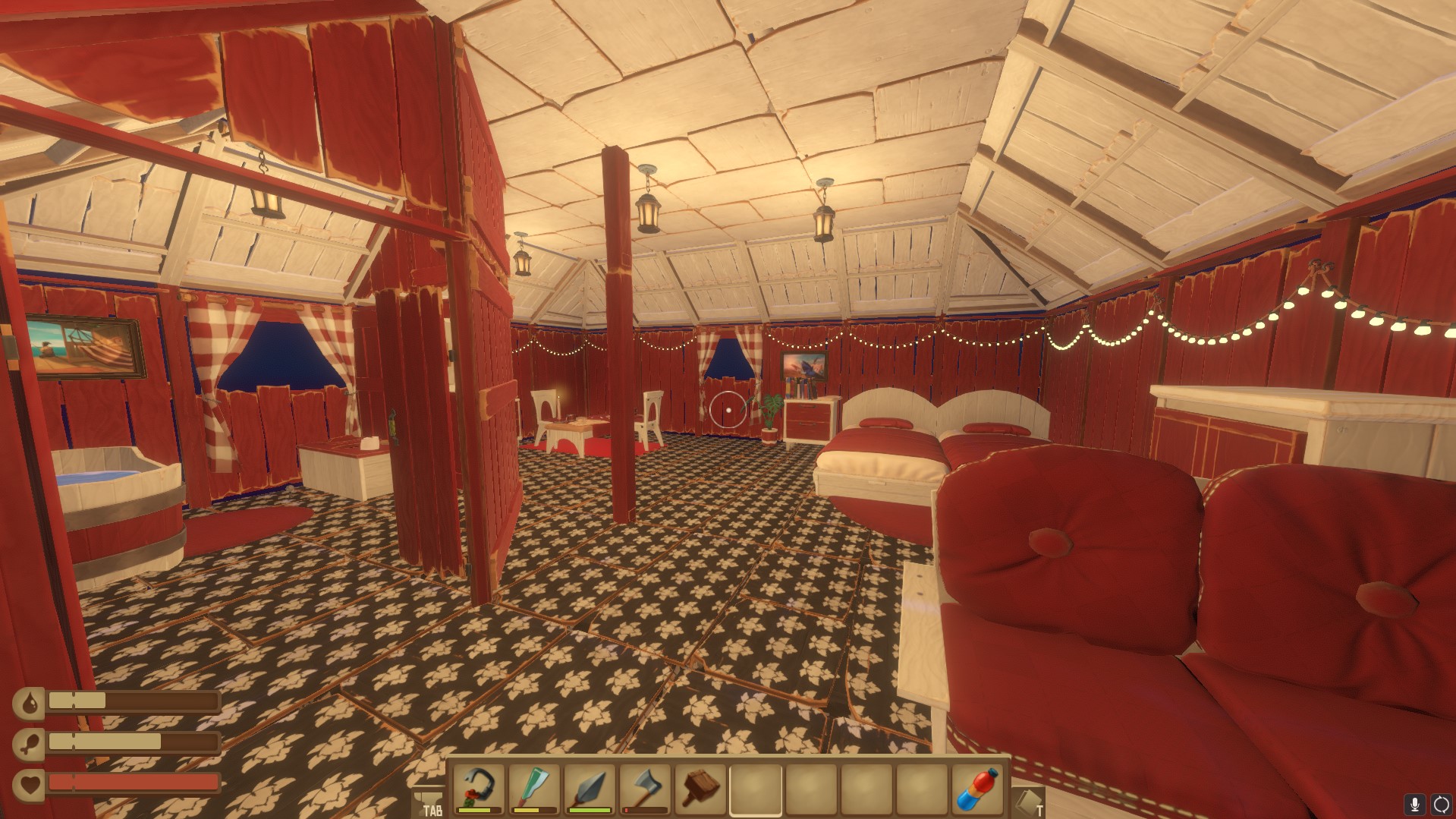 Our bedroom in Raft