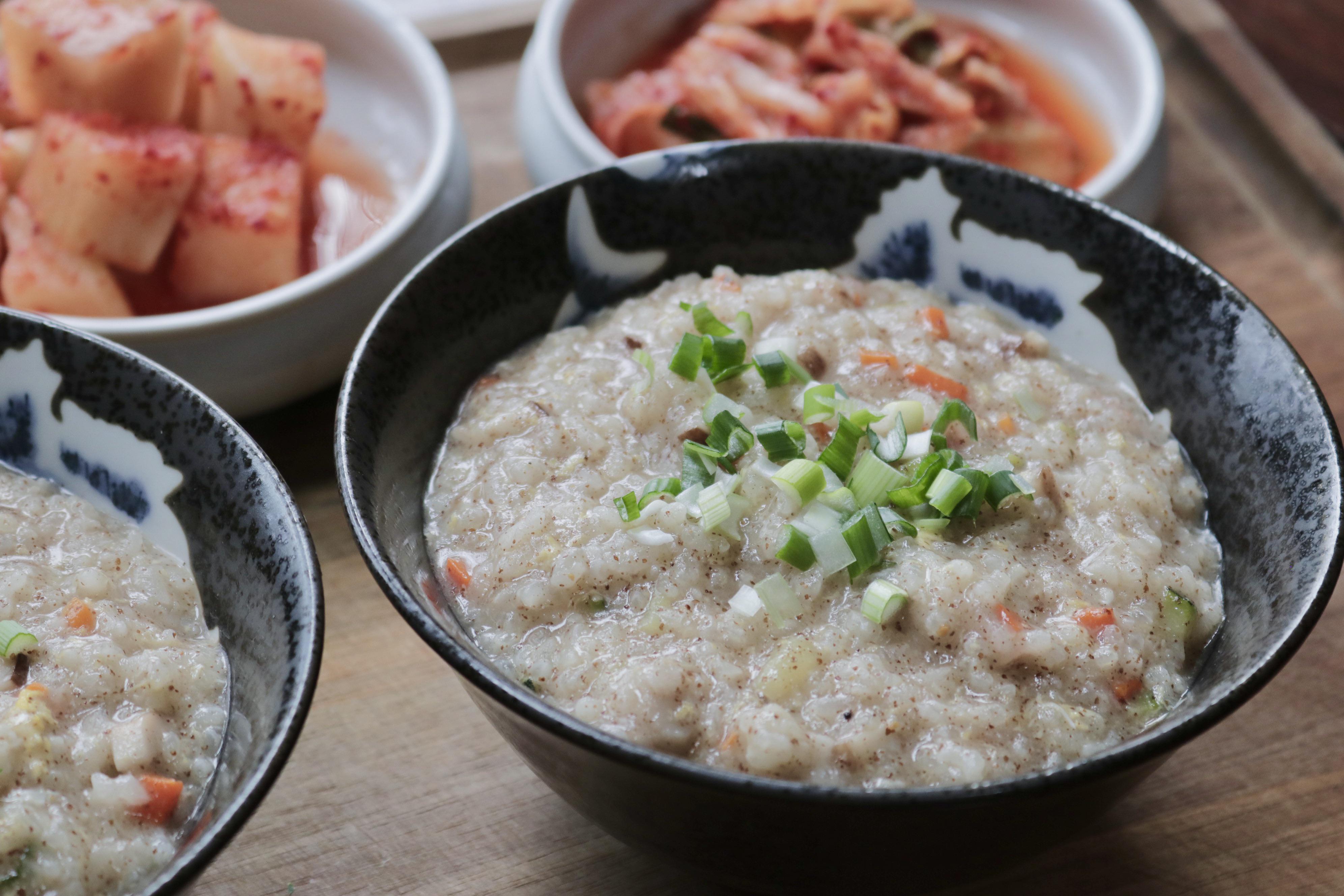 Korean Wild Sesame Rice Porridge r/recipes