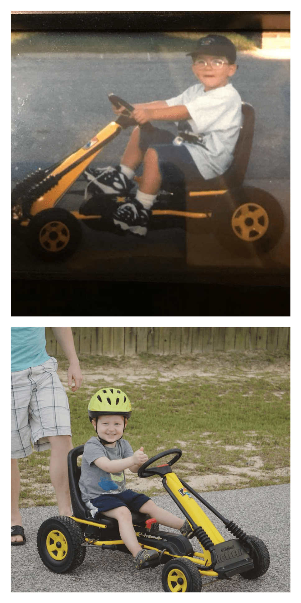 I refurbished my 20 year old Kettcar pedal car from when I was a kid