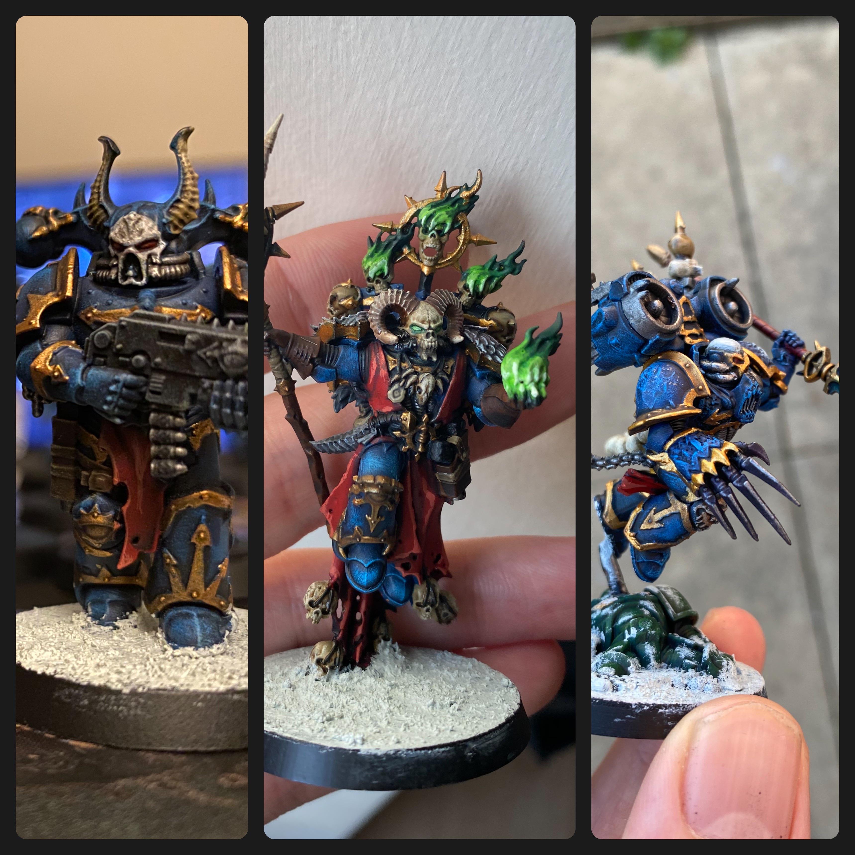 First attempts to my new Night Lords army. Hope you like. NightLords