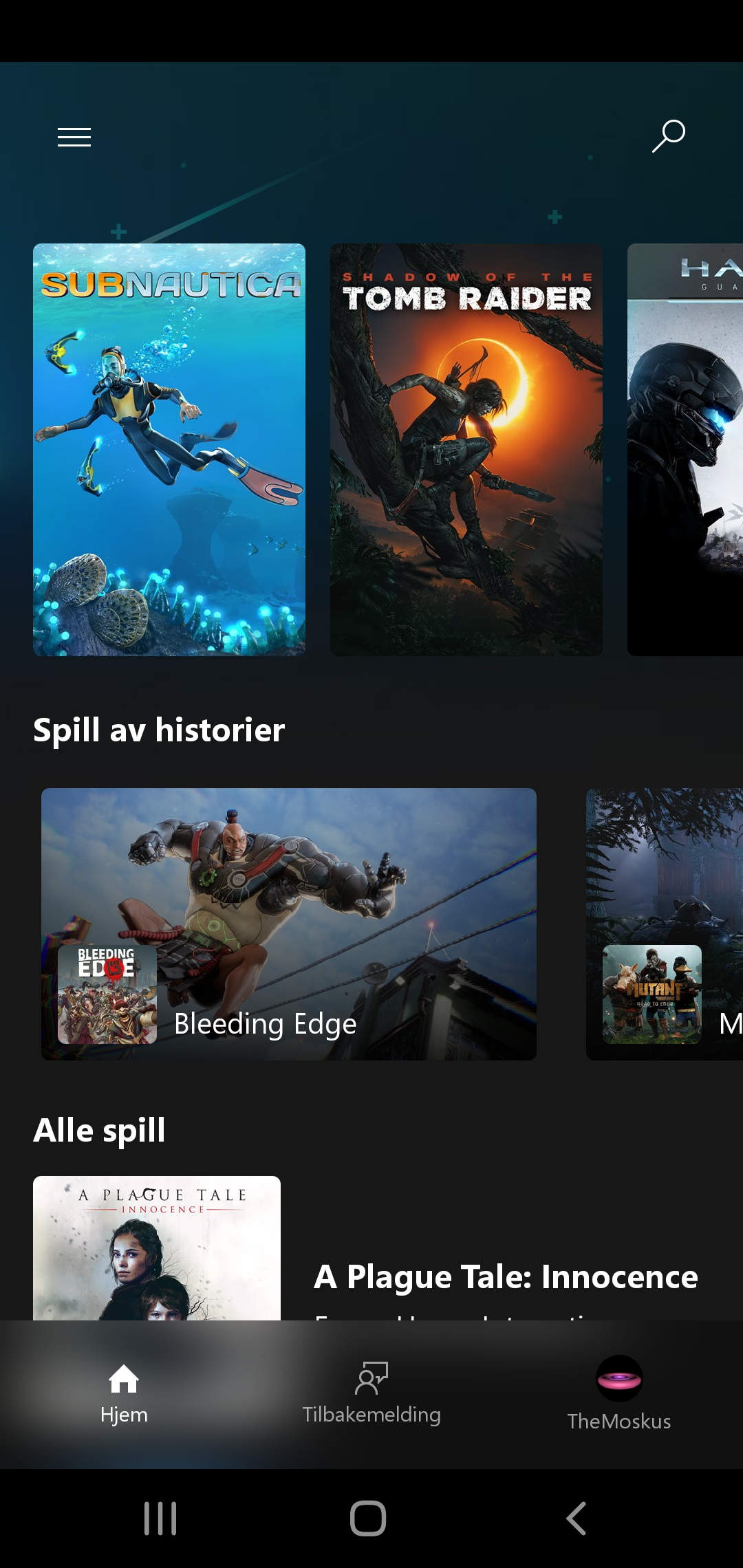 and there it is xCloud in Norway! Yay! r/xcloud