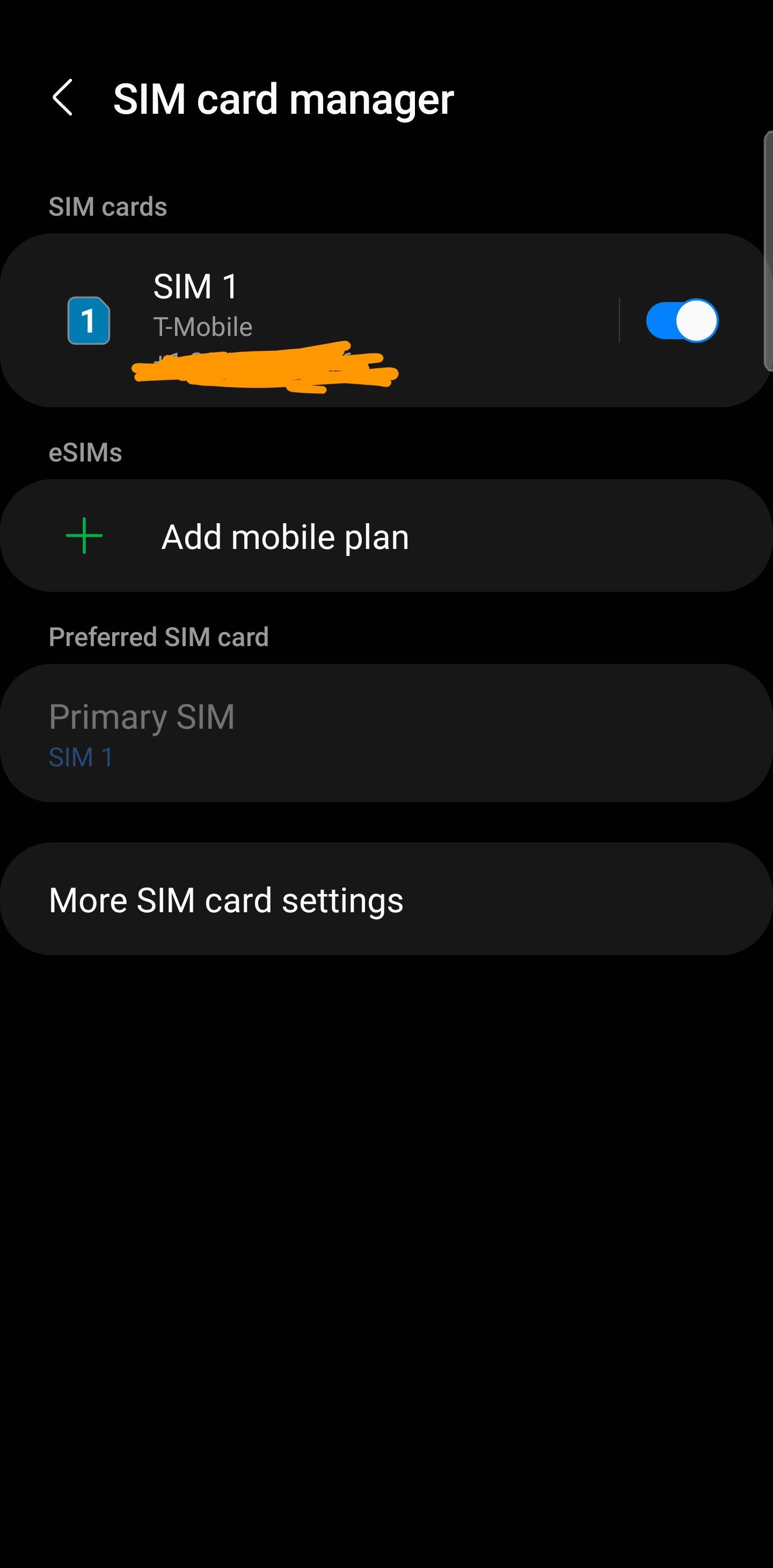 Samsung OneUi beta on the S21 ultra adds esim support!!!!! r/GalaxyS21