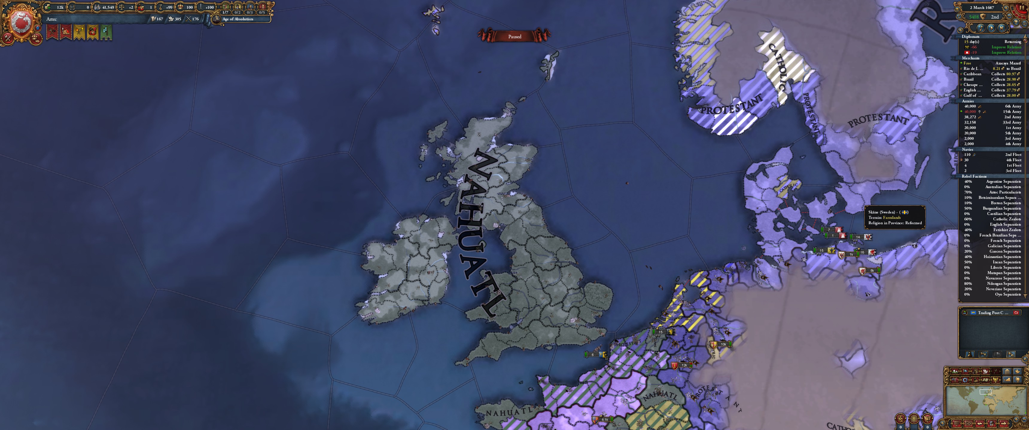 All is as it should be in the british isles r/eu4