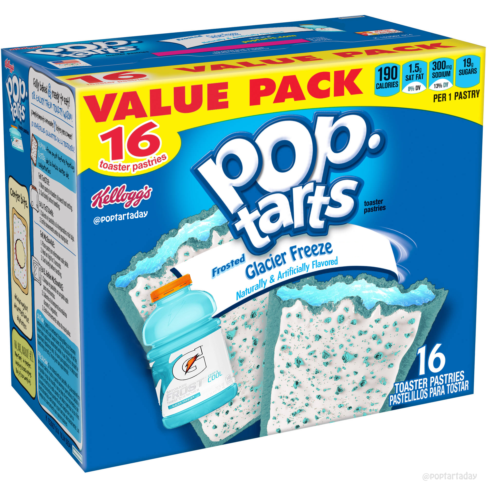 Pop Tarts Glacier Freeze r/UncannyFoodCollection