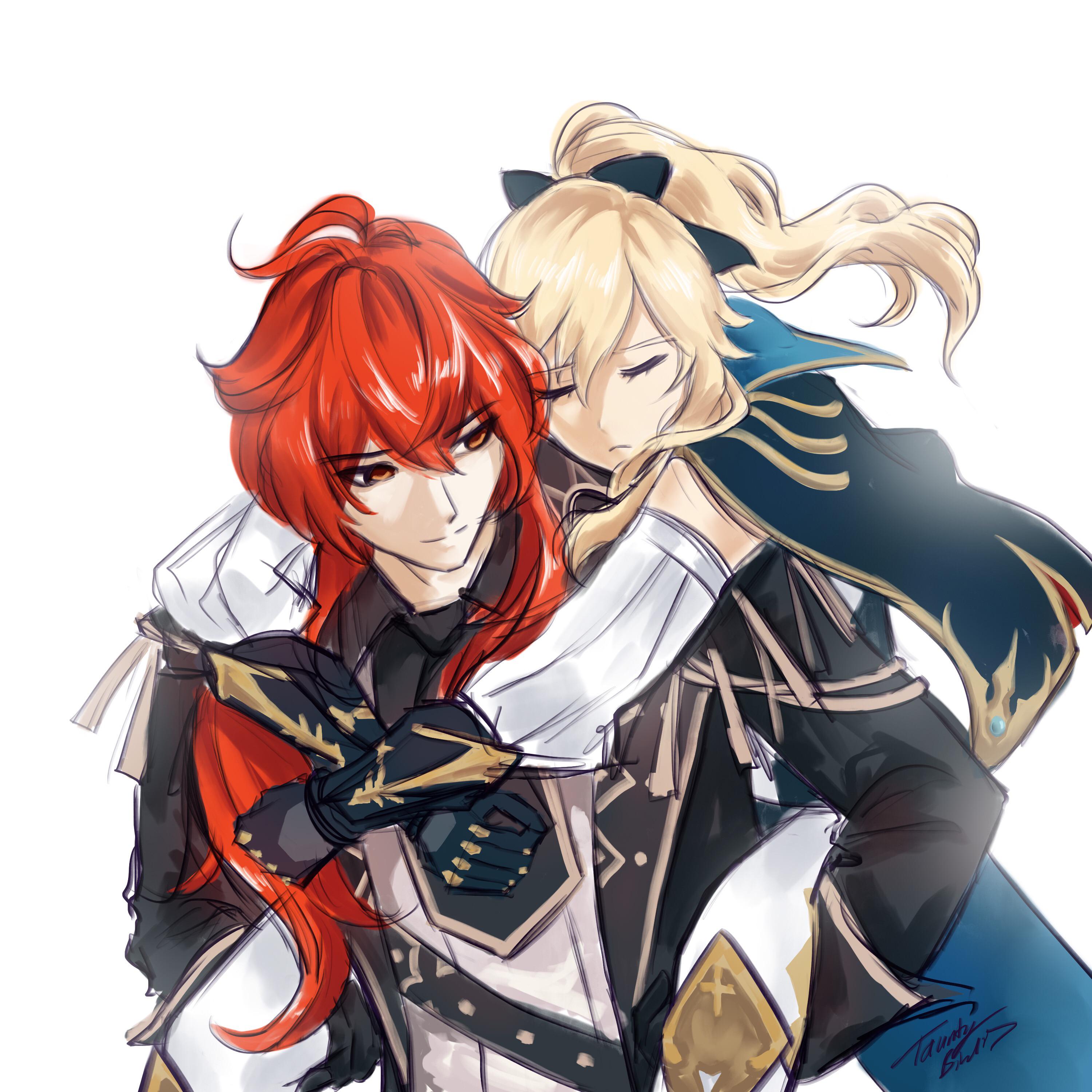 I drew one of my favorite ships ;; r/Genshin_Impact