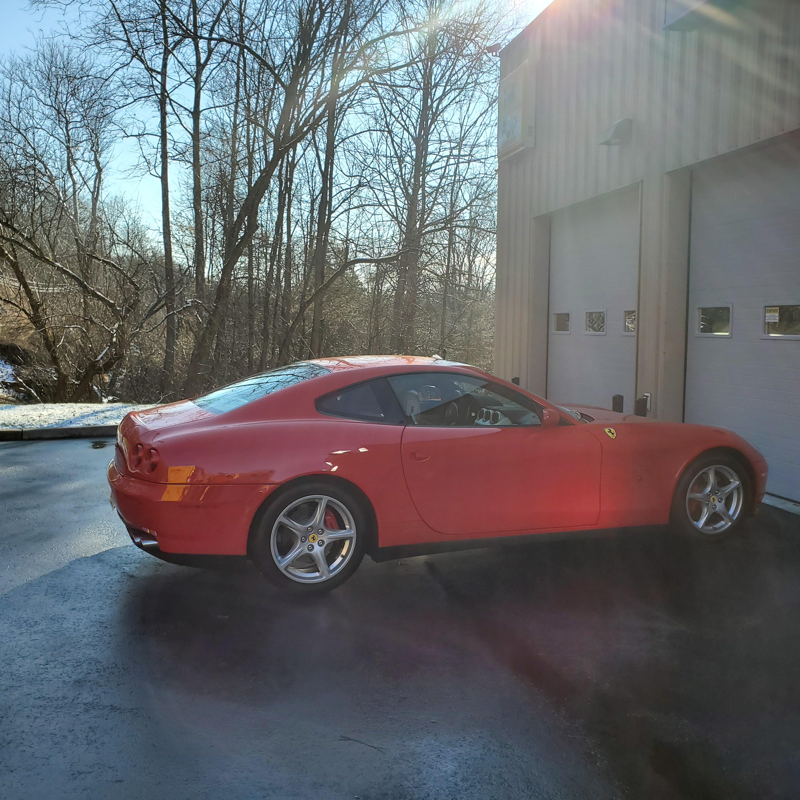 [Ferrari] [Unknown] Spotted this one at the Classic/Exotic Car repair
