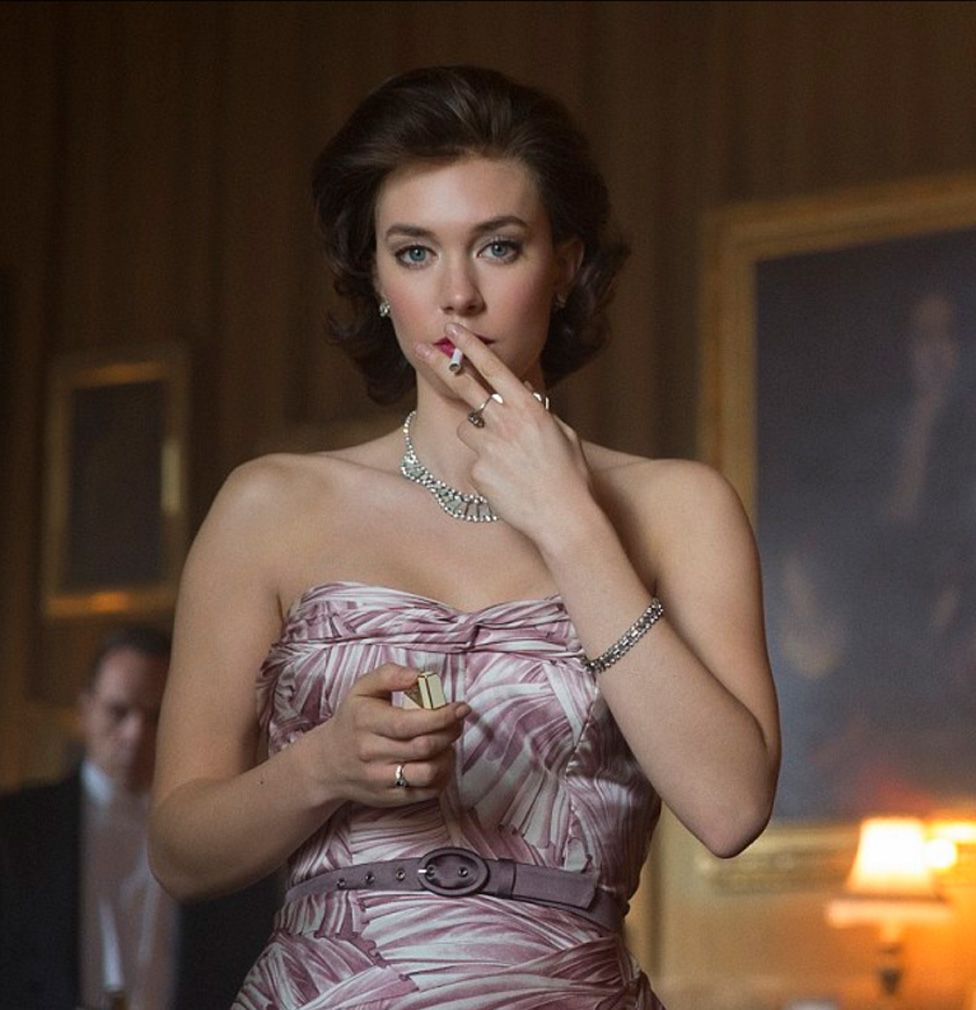Vanessa Kirby as Princess Margaret. She was absolutely smouldering