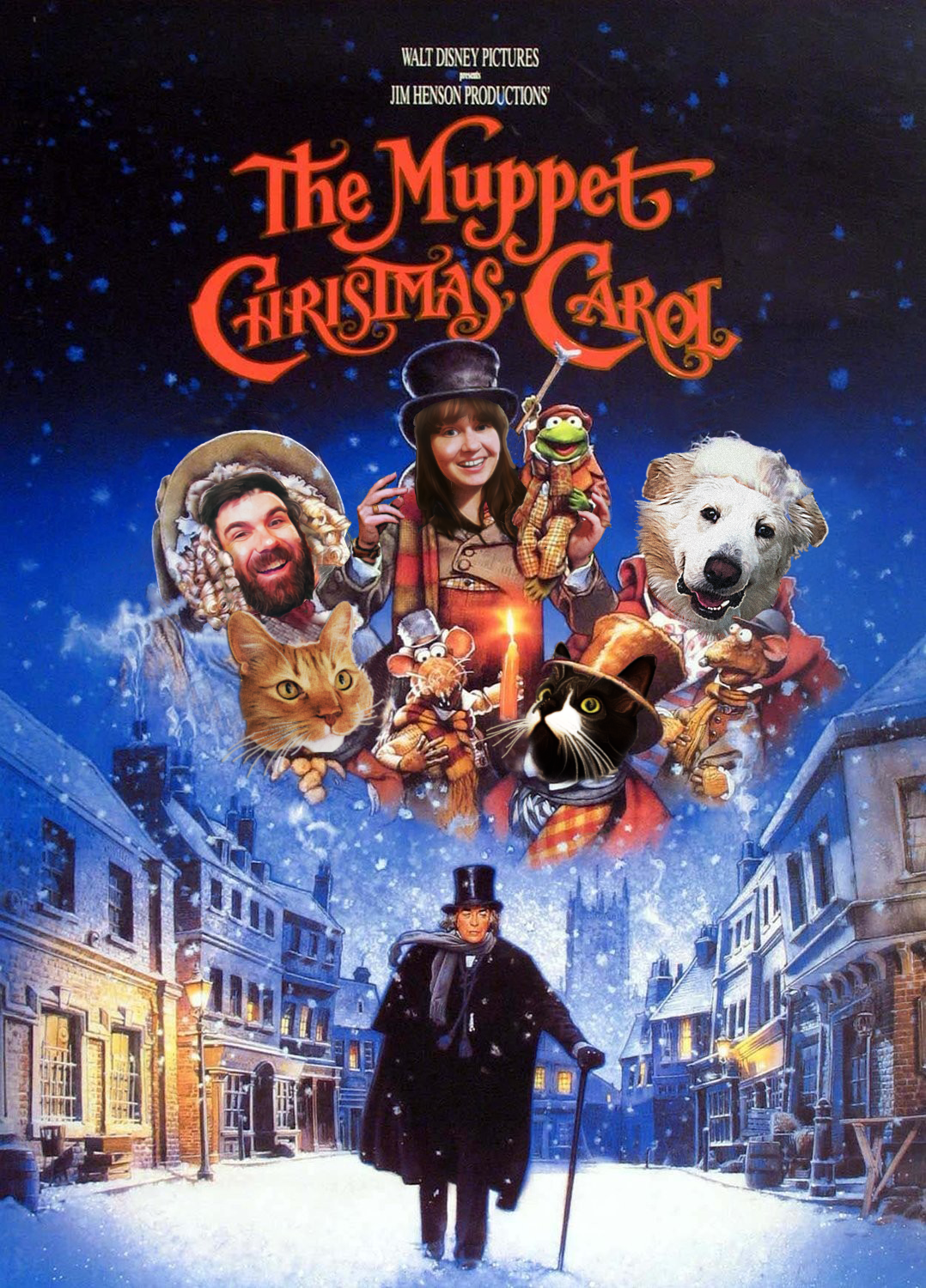 I Christmas Movie Posters for Our Christmas Card and This Year My Wife Says I've