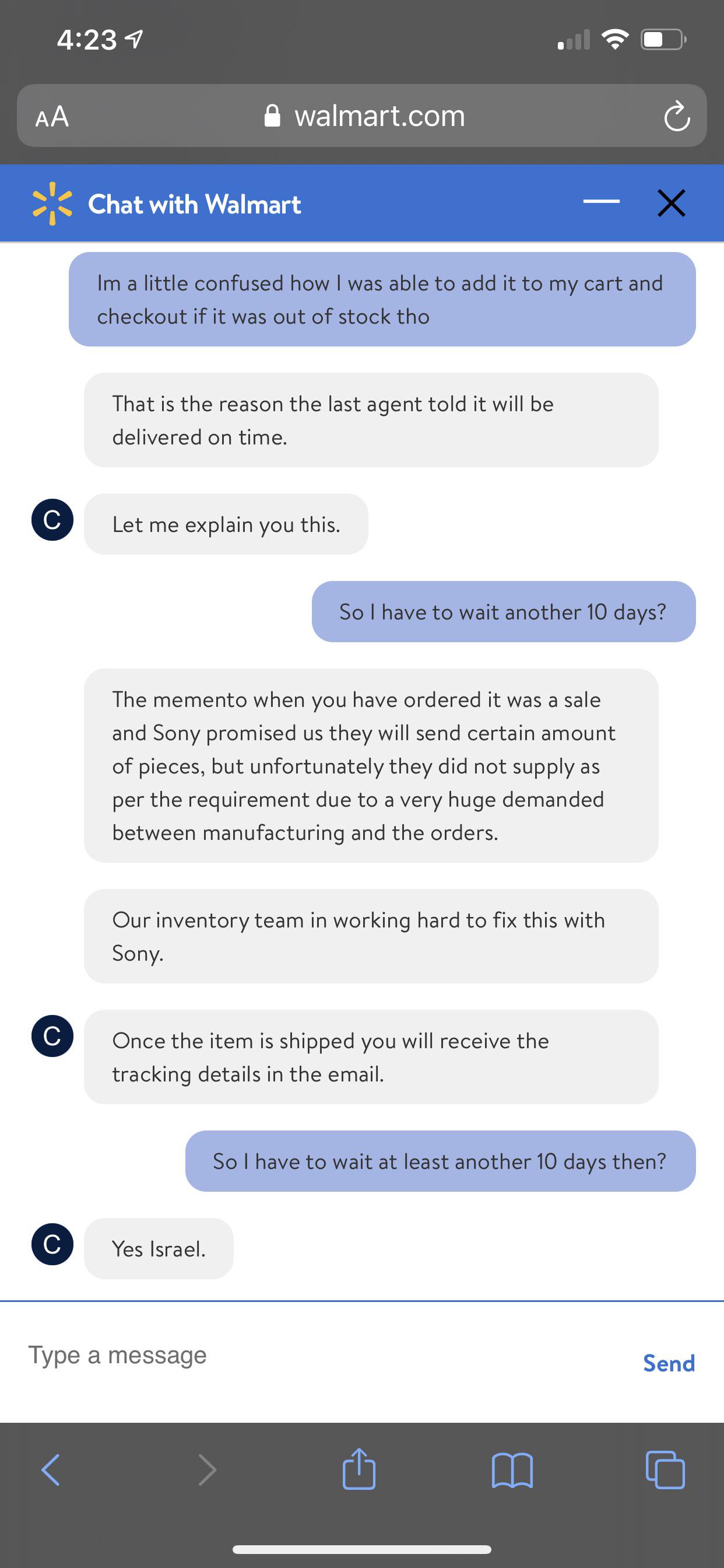 About 8/25 Walmart ps5 drop r/Ps5WalmartHelp