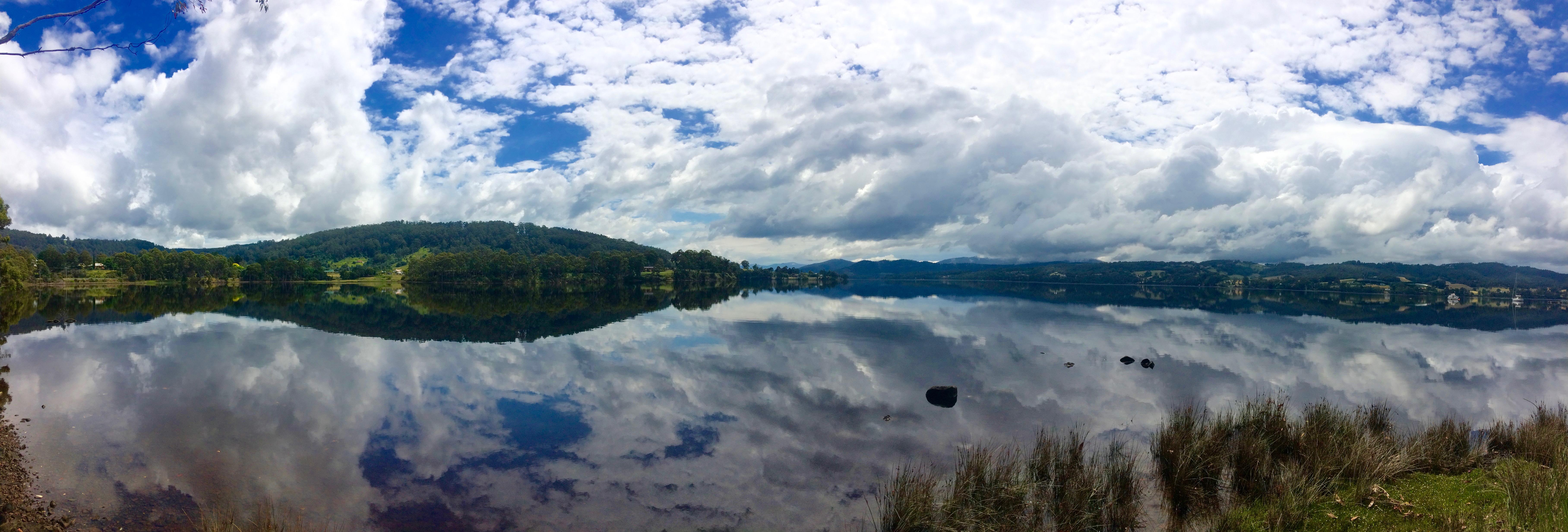 Mountain Reflection, Castle Forbes Bay, Tasmania, Australia [OC] [7264