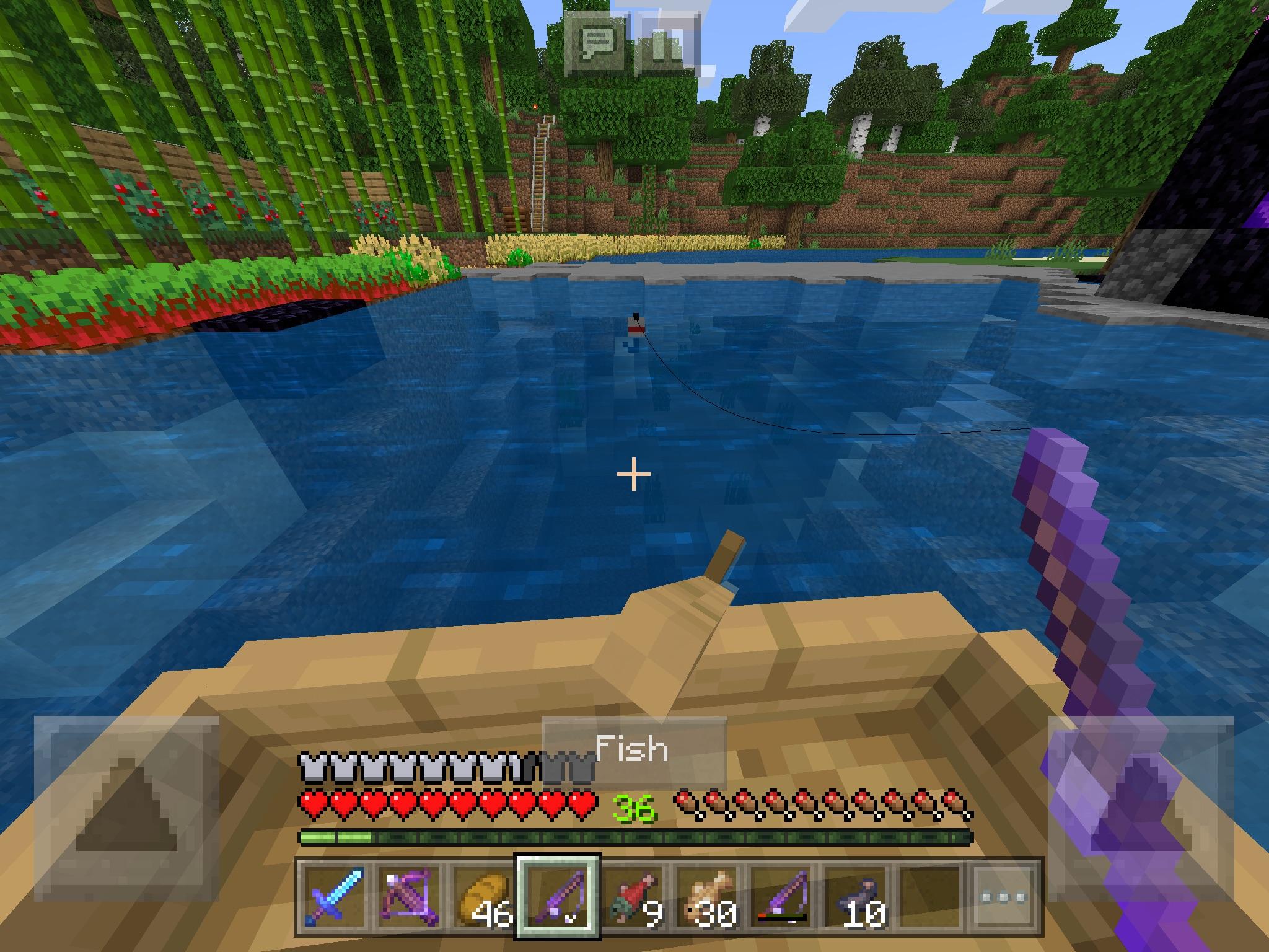 I got 10 ink sacks from one fish. Is that rare? Minecraft