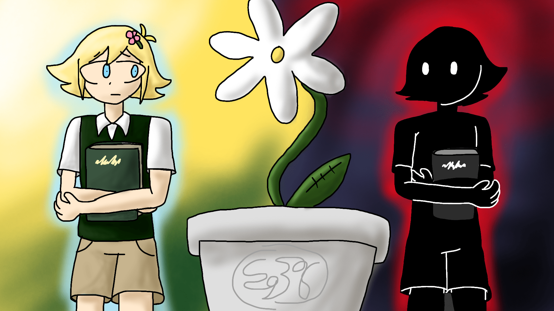 Flowers and Basil r/OMORI