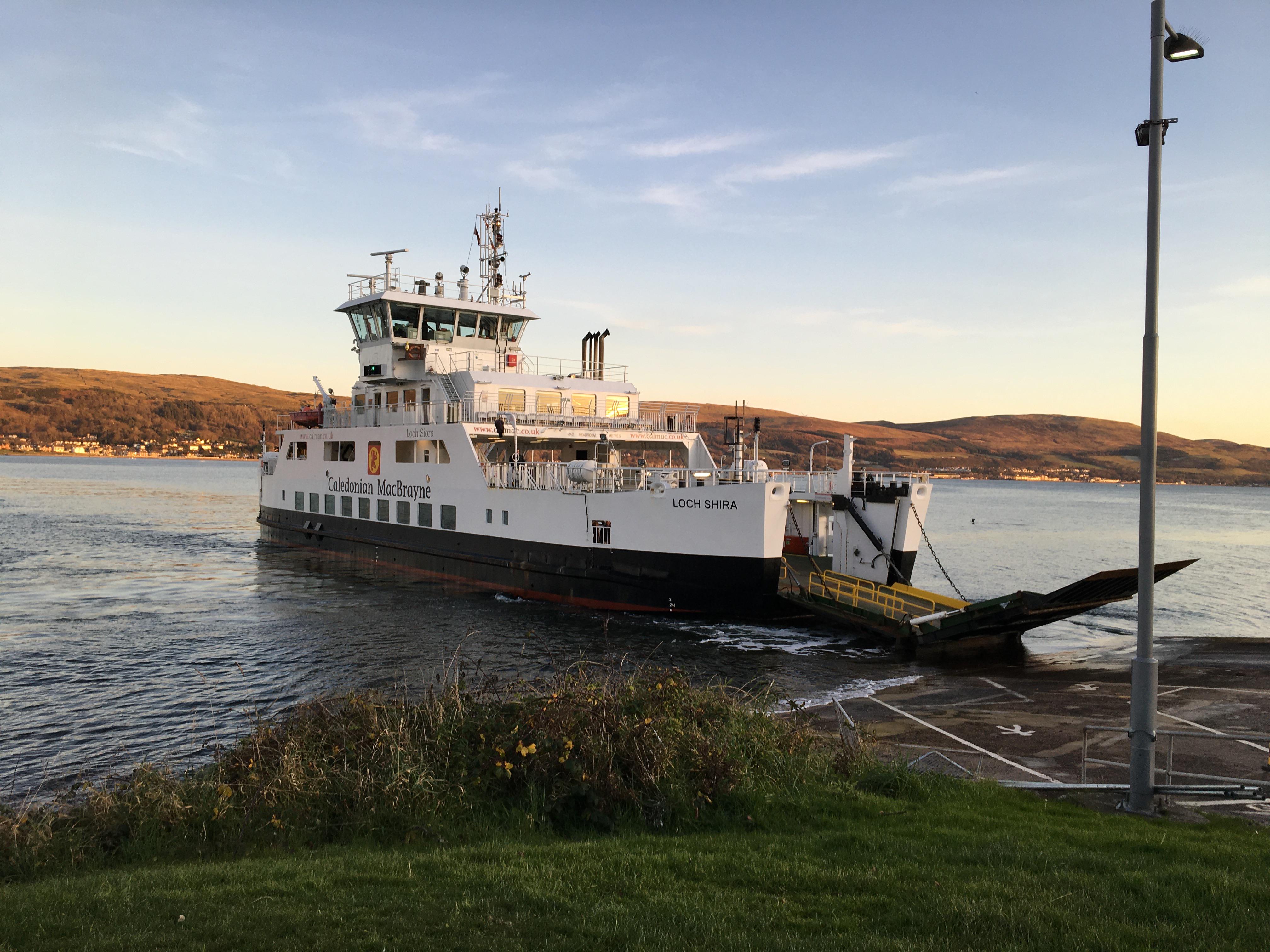 Largs ferry in cumbrae r/Scotland