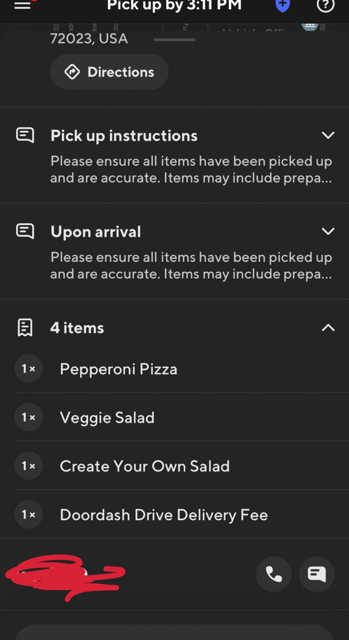 Ah yes I would like a side of door dash delivery fee r/doordash_drivers