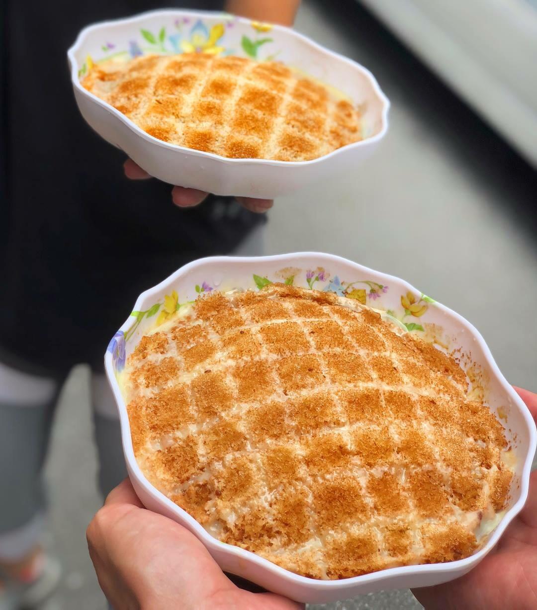 [I Ate] Shaved ice with caramel and condensed milk. Hot tapioca balls