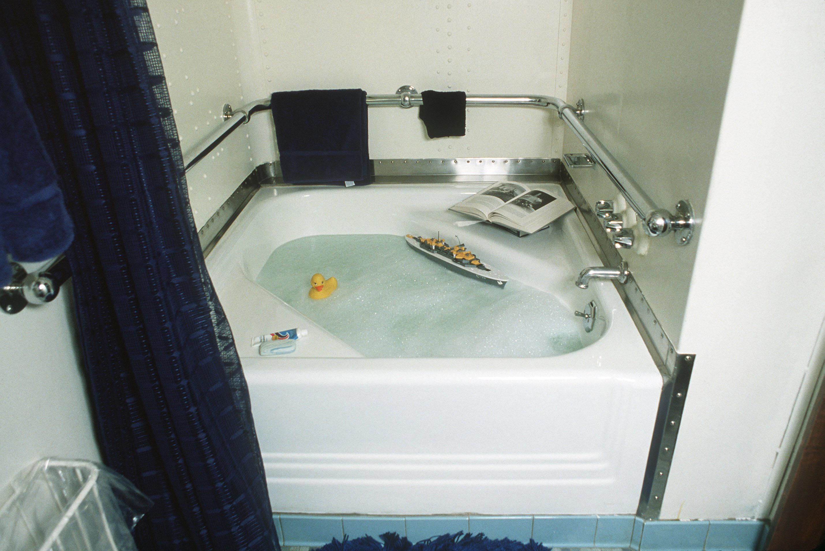 The bathtub on the battleship USS IOWA (BB 61). This is the only