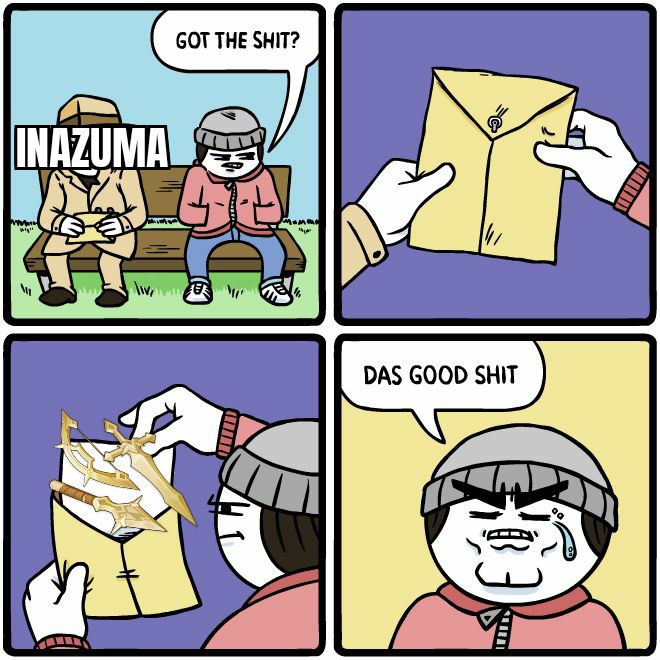 Electro sigils here I come Genshin_Memepact