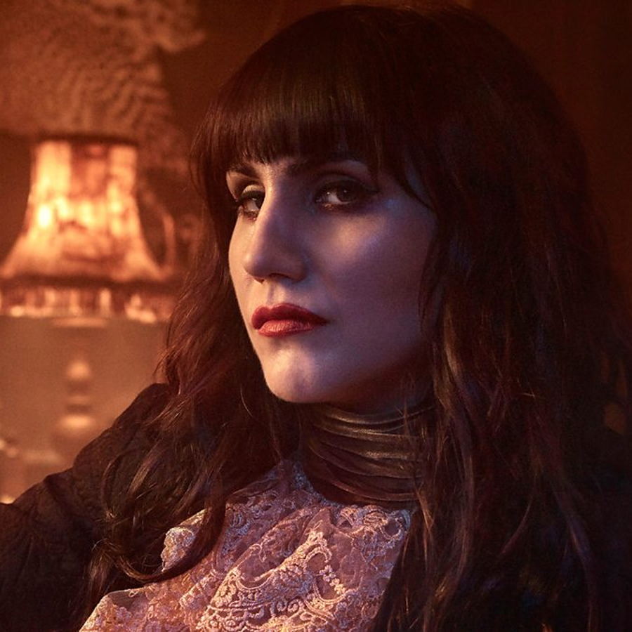 I looked at a million photos of Nadja while making my Nadja doll (that