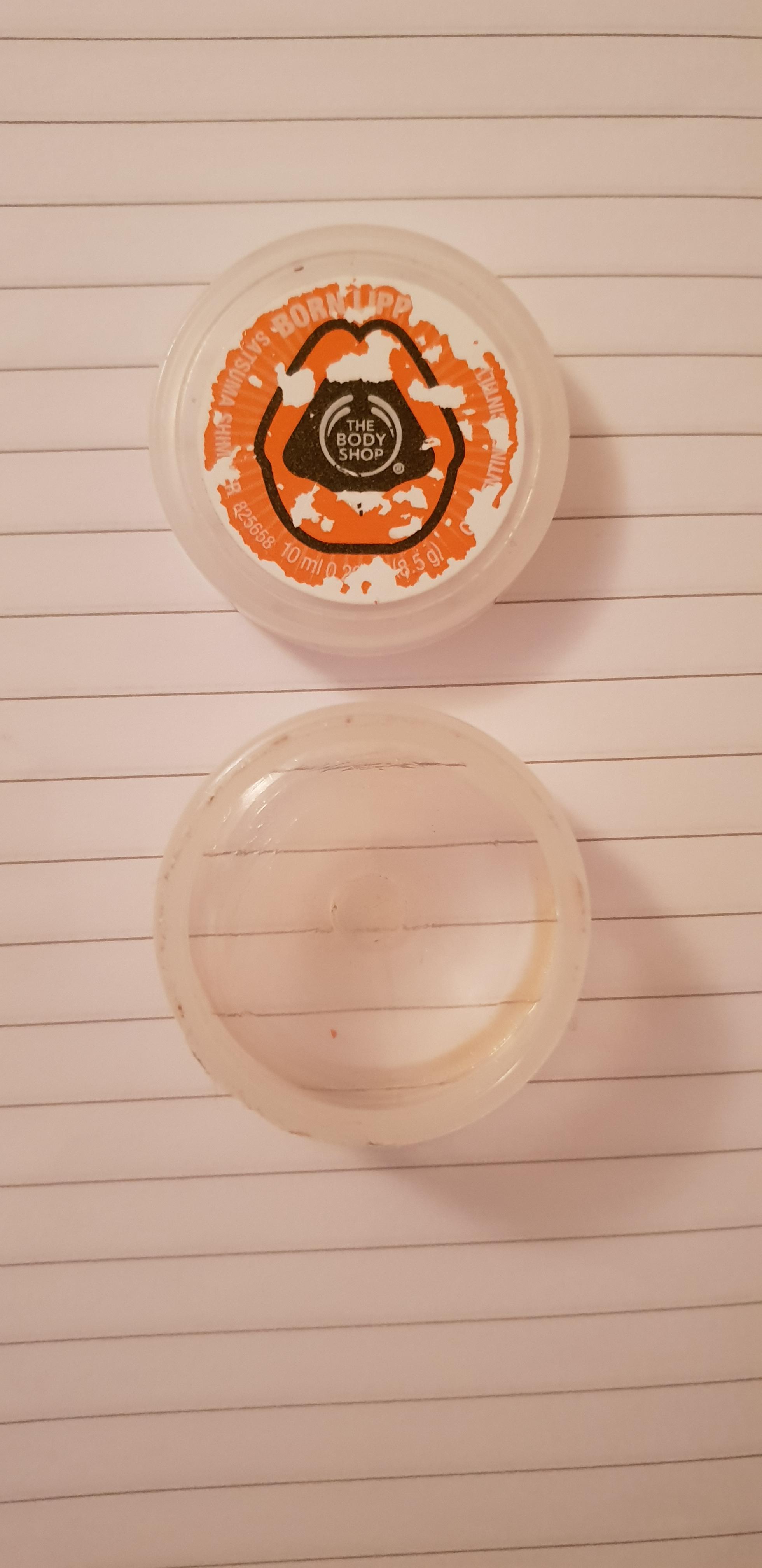 Never finished a lip balm without losing it first! Body shop born lippy