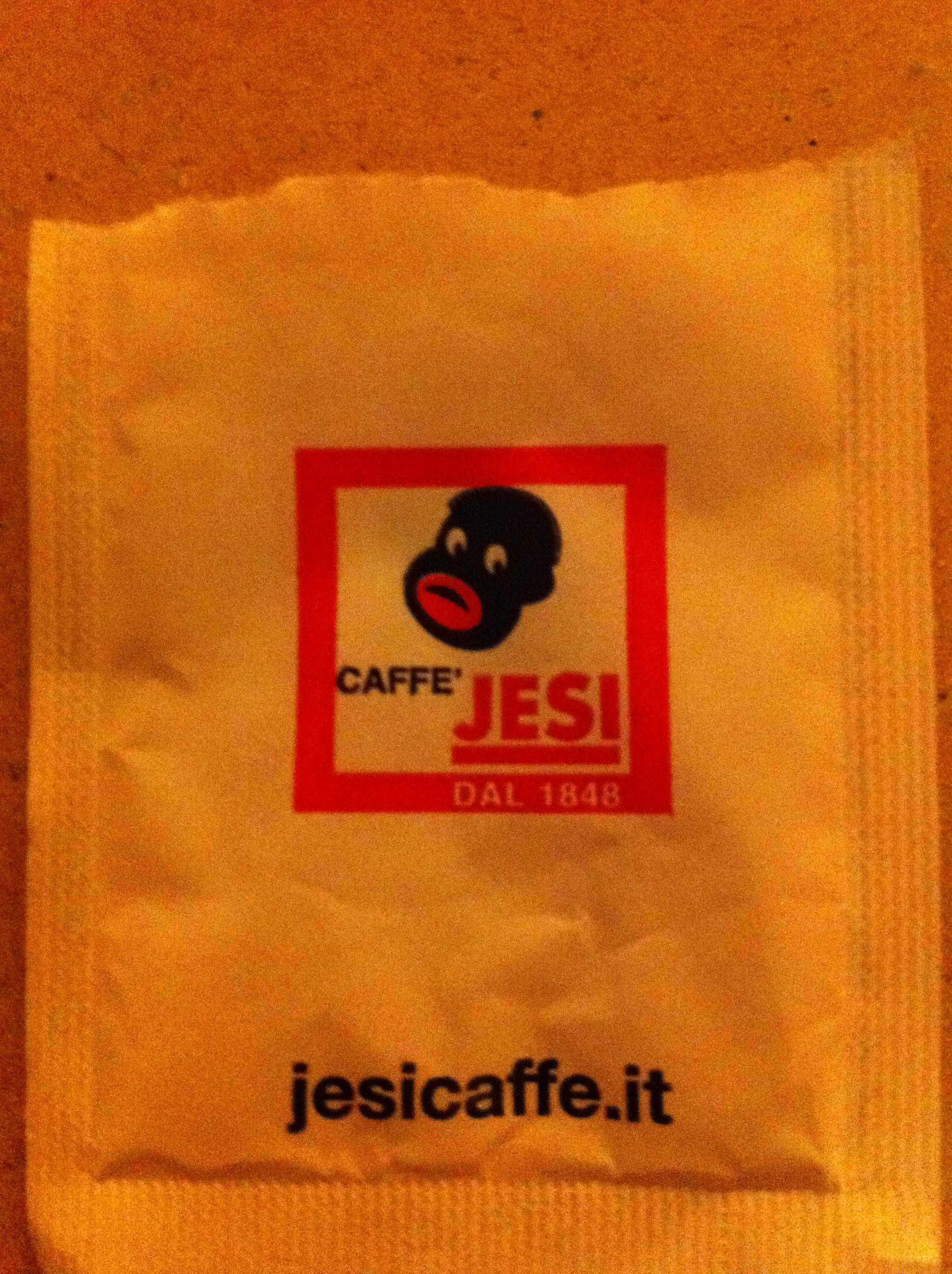 This sugar packet from Italy. r/AccidentalRacism