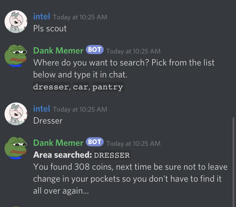 How To Get Money Dank Memer