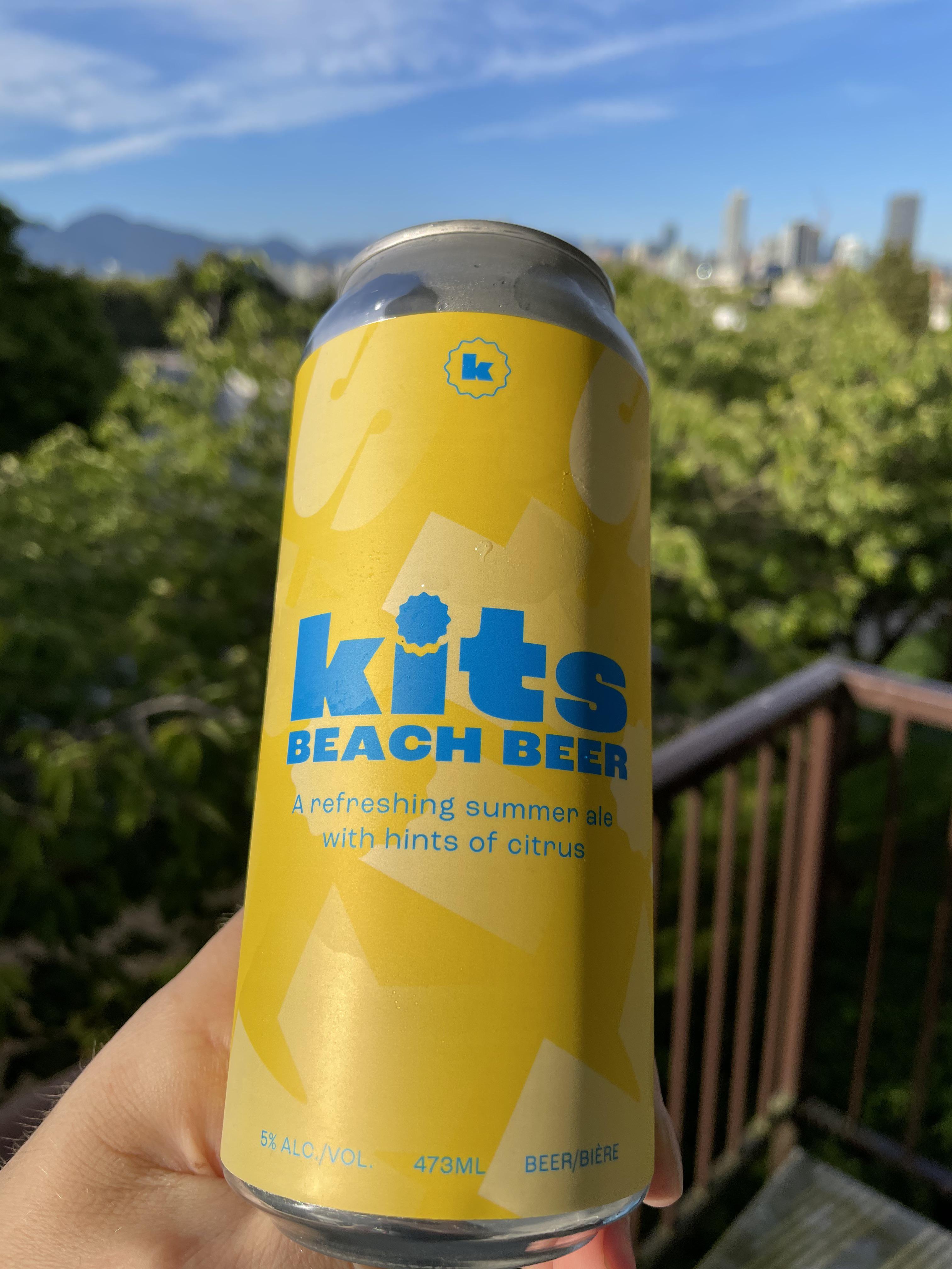 Kitsilano has its own beer! It just launched today and can be found at