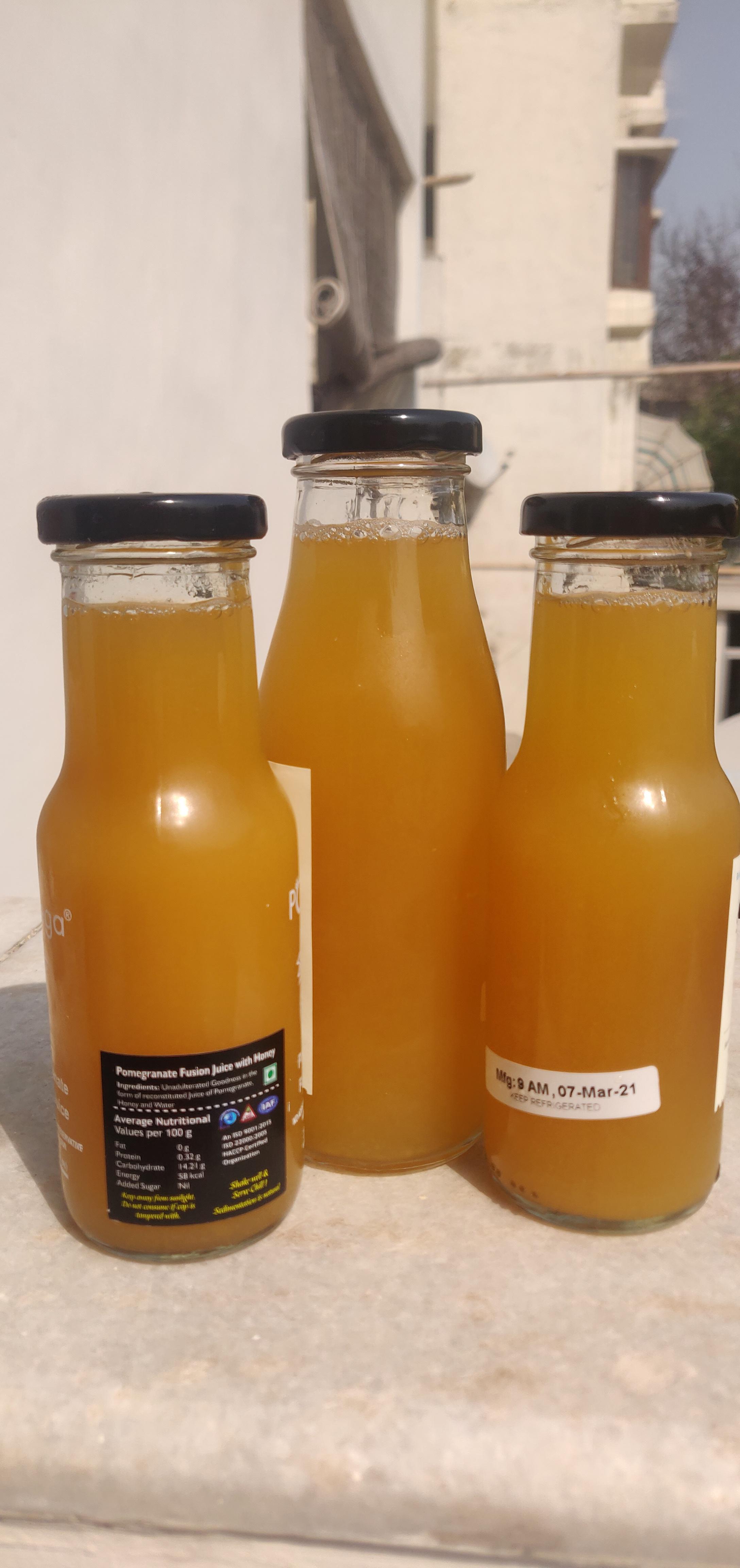 Pineapple Kombucha (reused old juice bottles) r/Kombucha