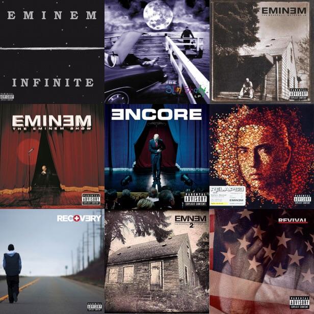 Eminem album cover poster sapjerenta