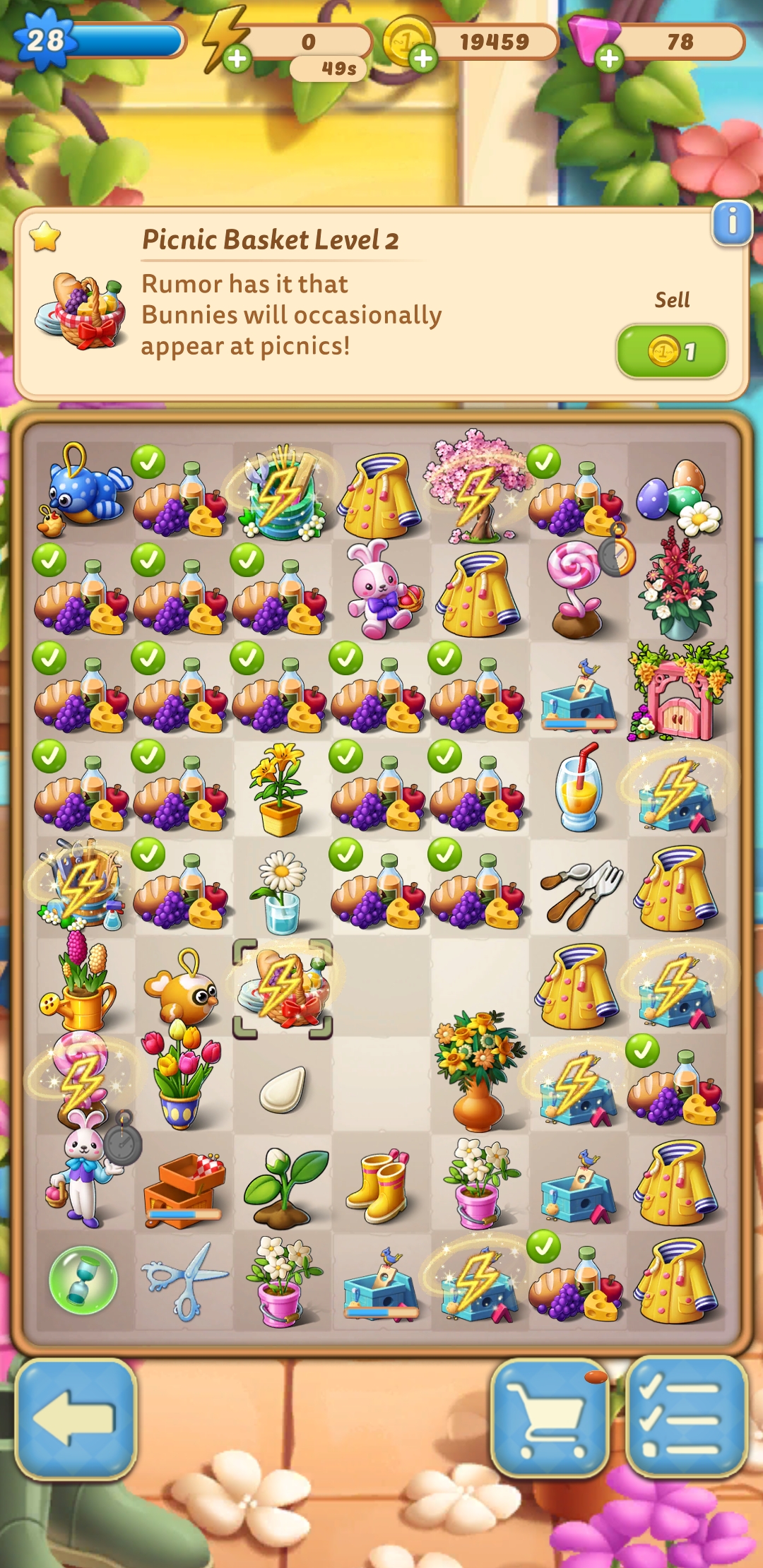 I can't get the flower box I need for the event stuff, but I sure can