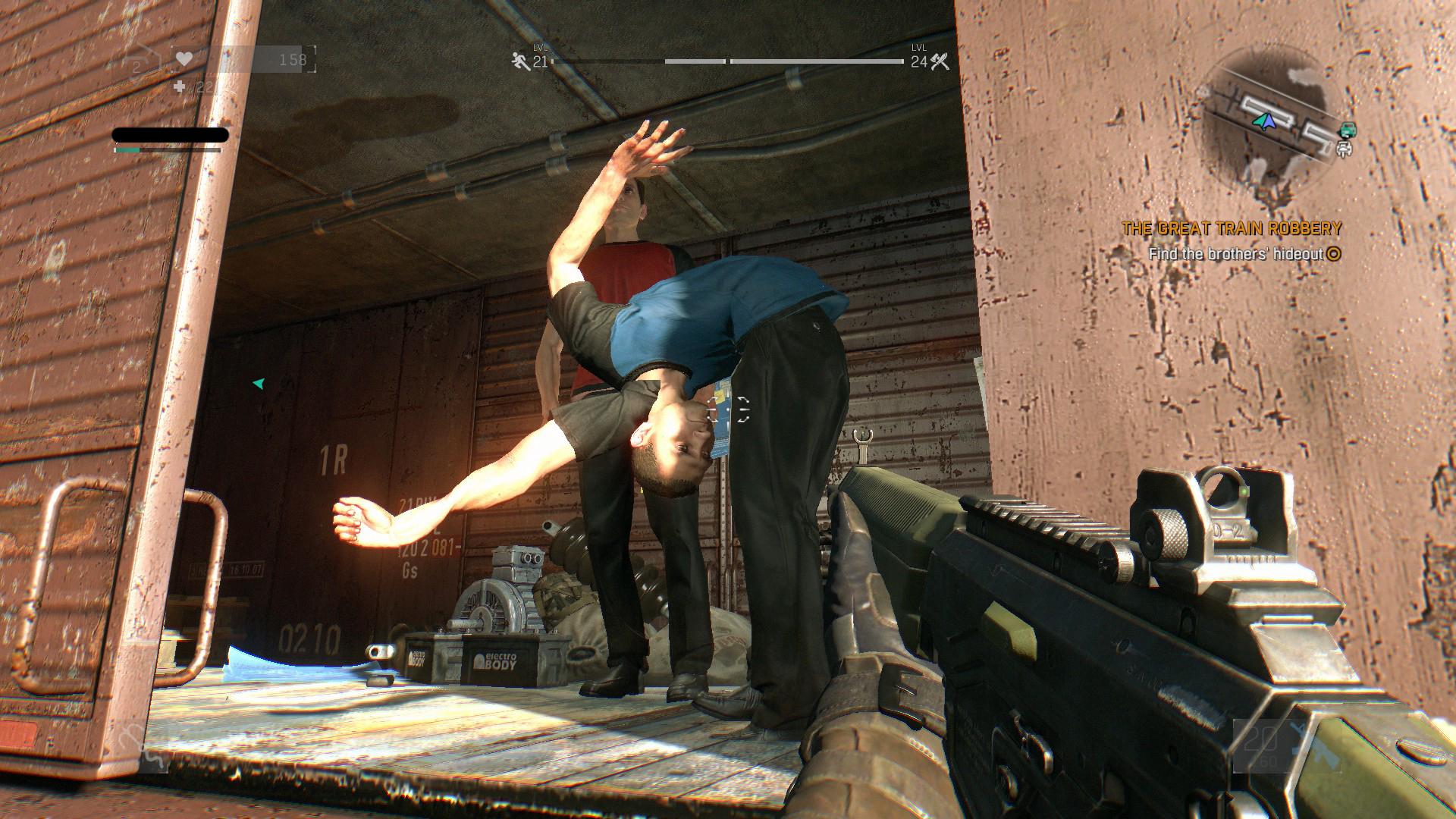 Fatin doing his morning stretches before mocking my intelligence