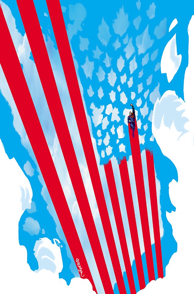 Action Comics 1007 variant cover by Patrick Gleason