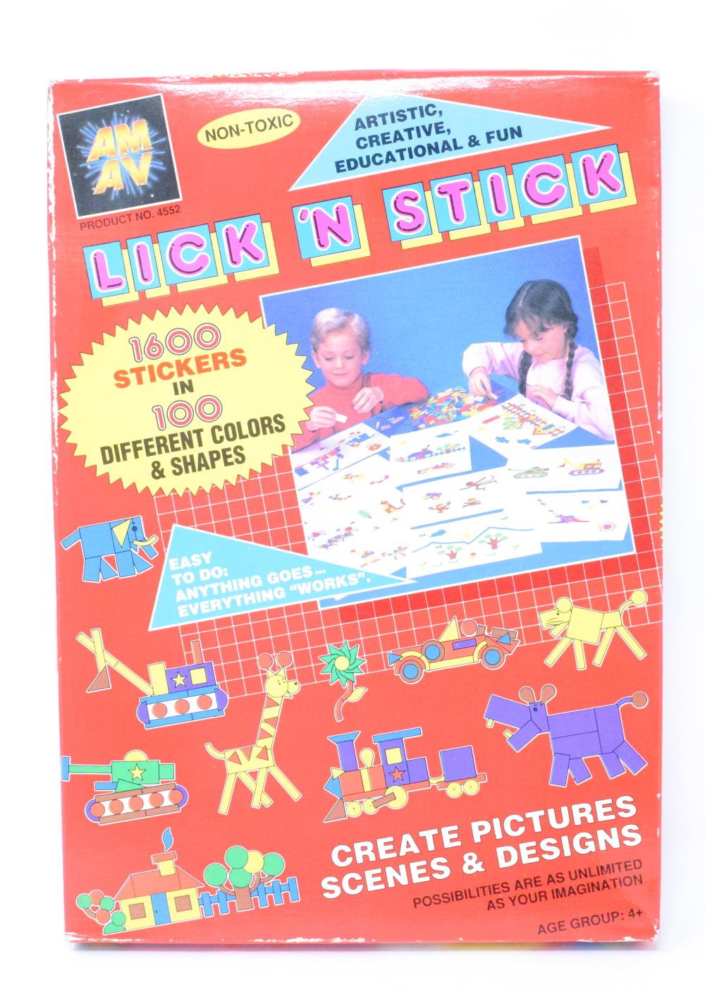 Lick and stick stickers r/nostalgia