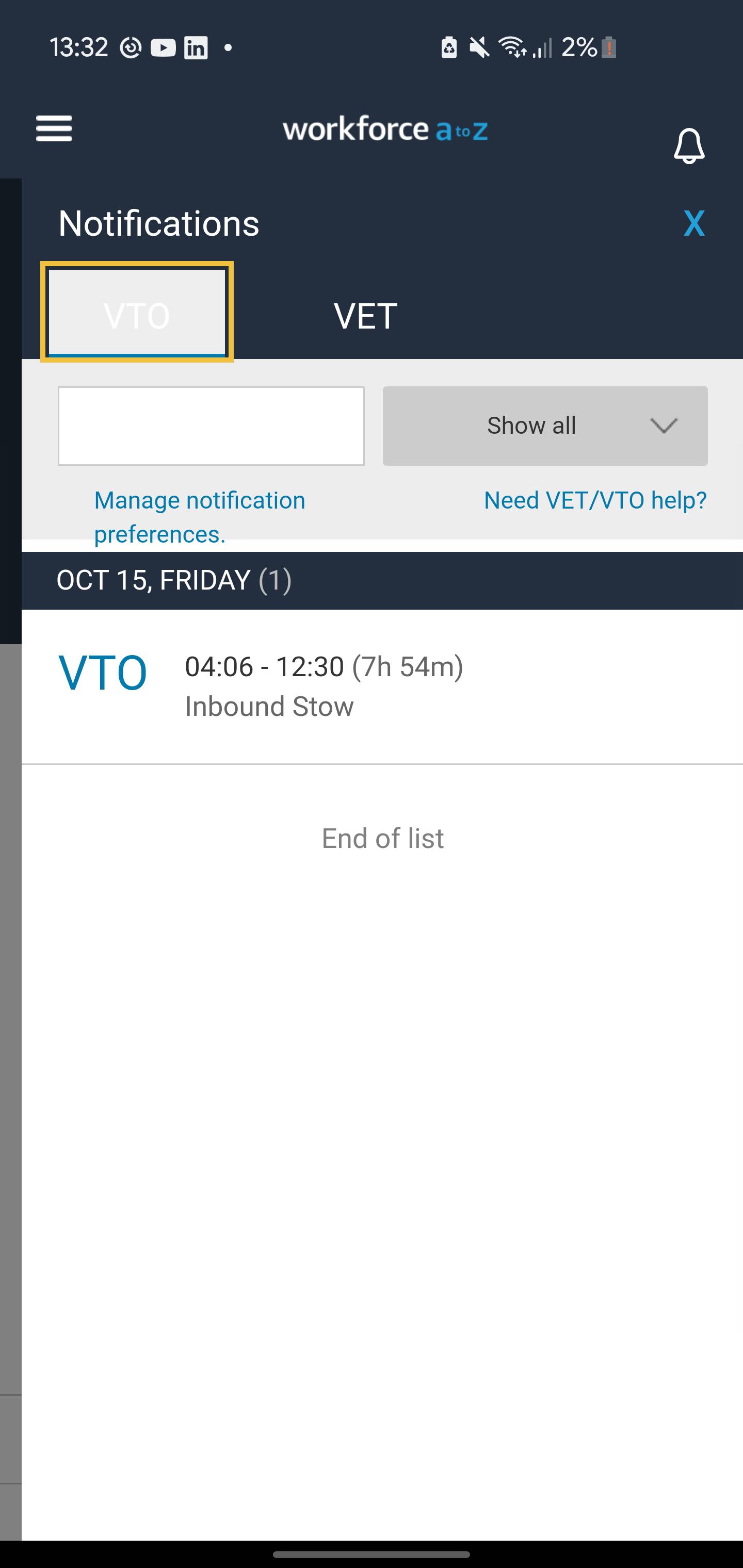 I don't really understand VTO. Does this this mean I get this time off