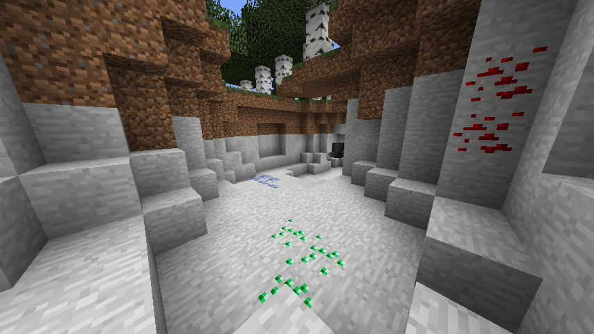 Birch Biome In My New Underground Biome Texture Pack. Minecraft