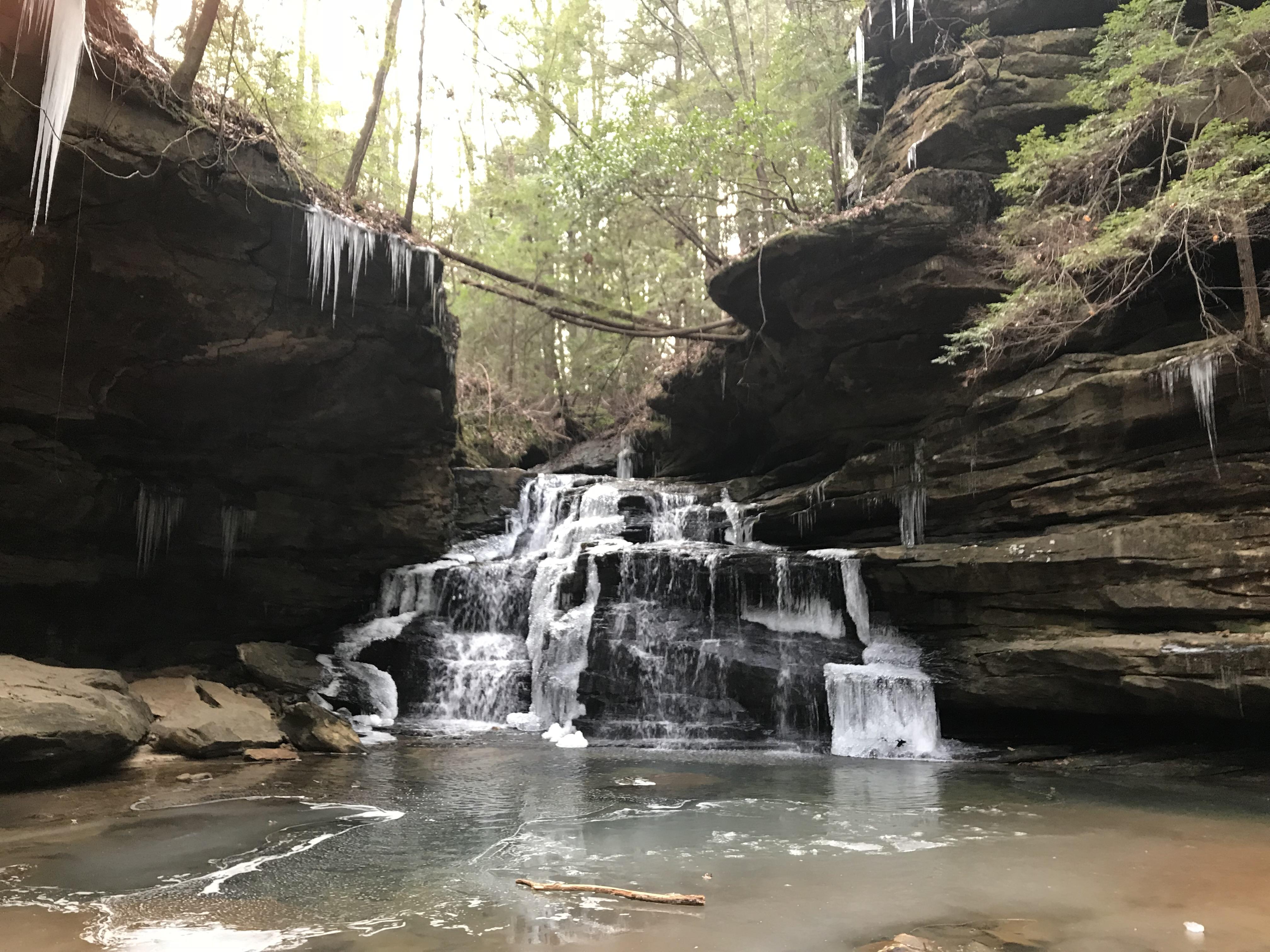 Mize Mill Falls, Sipsey Wilderness, Alabama r/hiking
