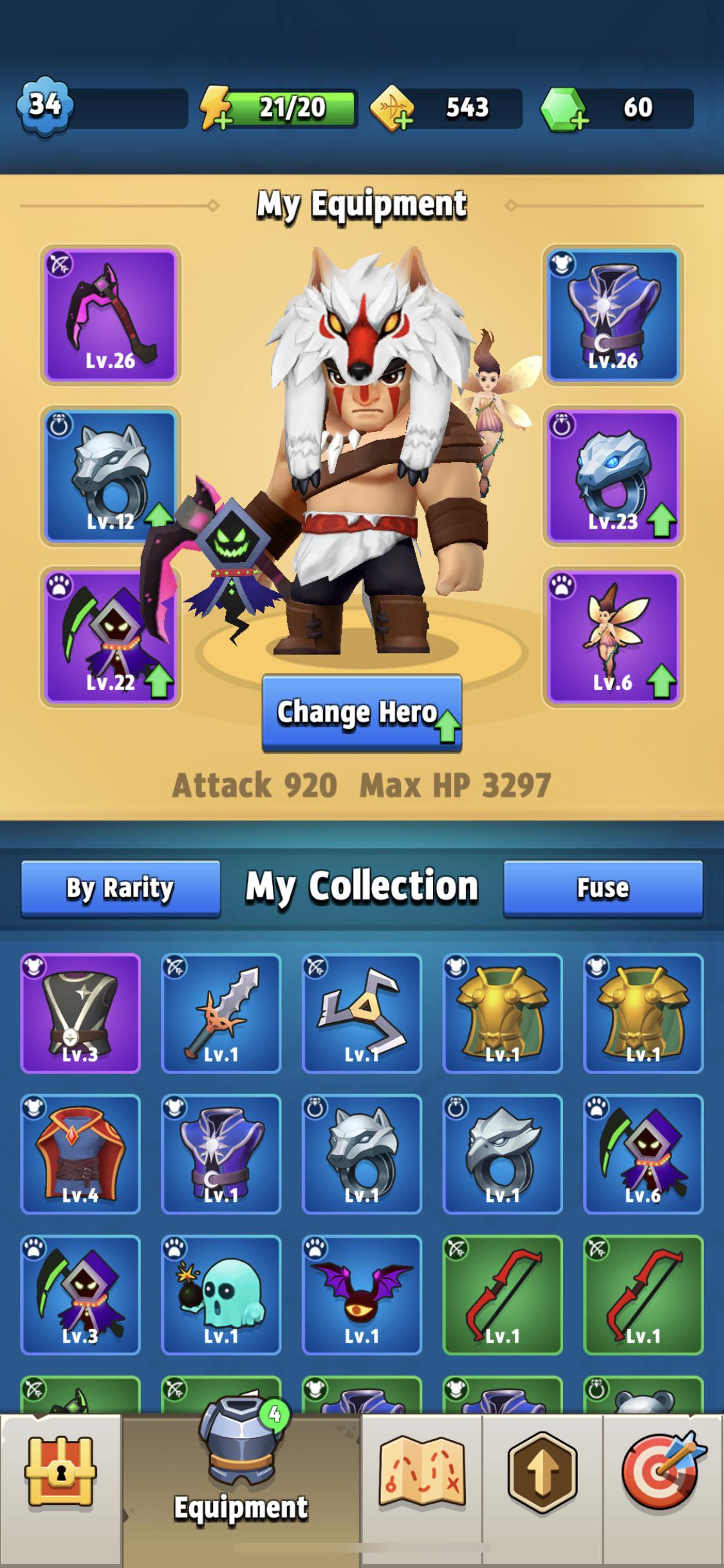 Question should i start upgrading my epic vest of dexterity or wait to