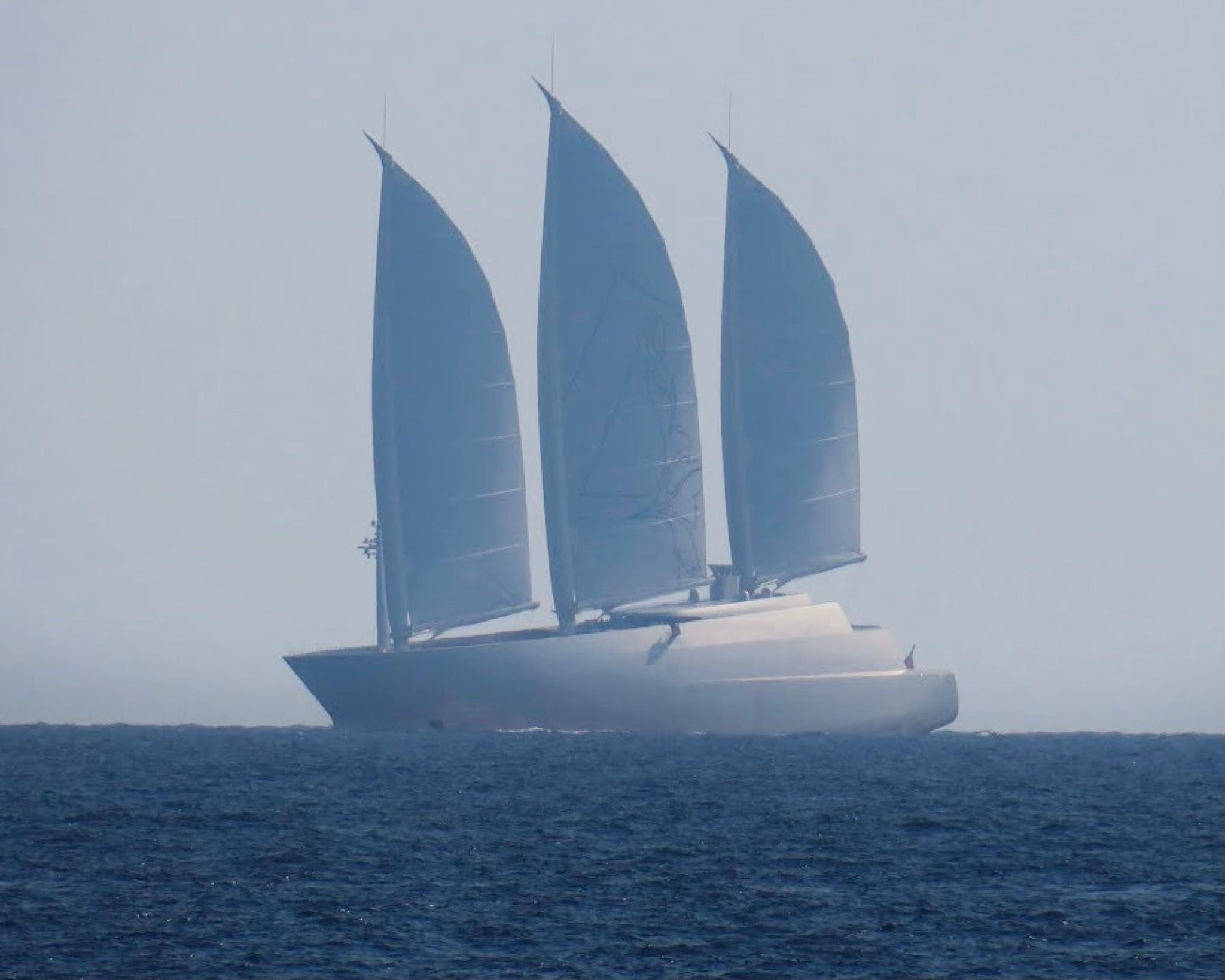 The largest sailing yacht in the world.....