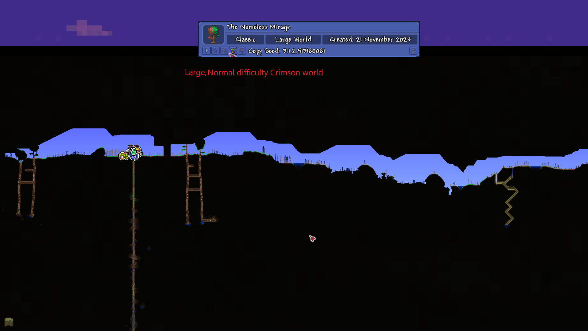 sandstorm in a bottle seed r/Terraria