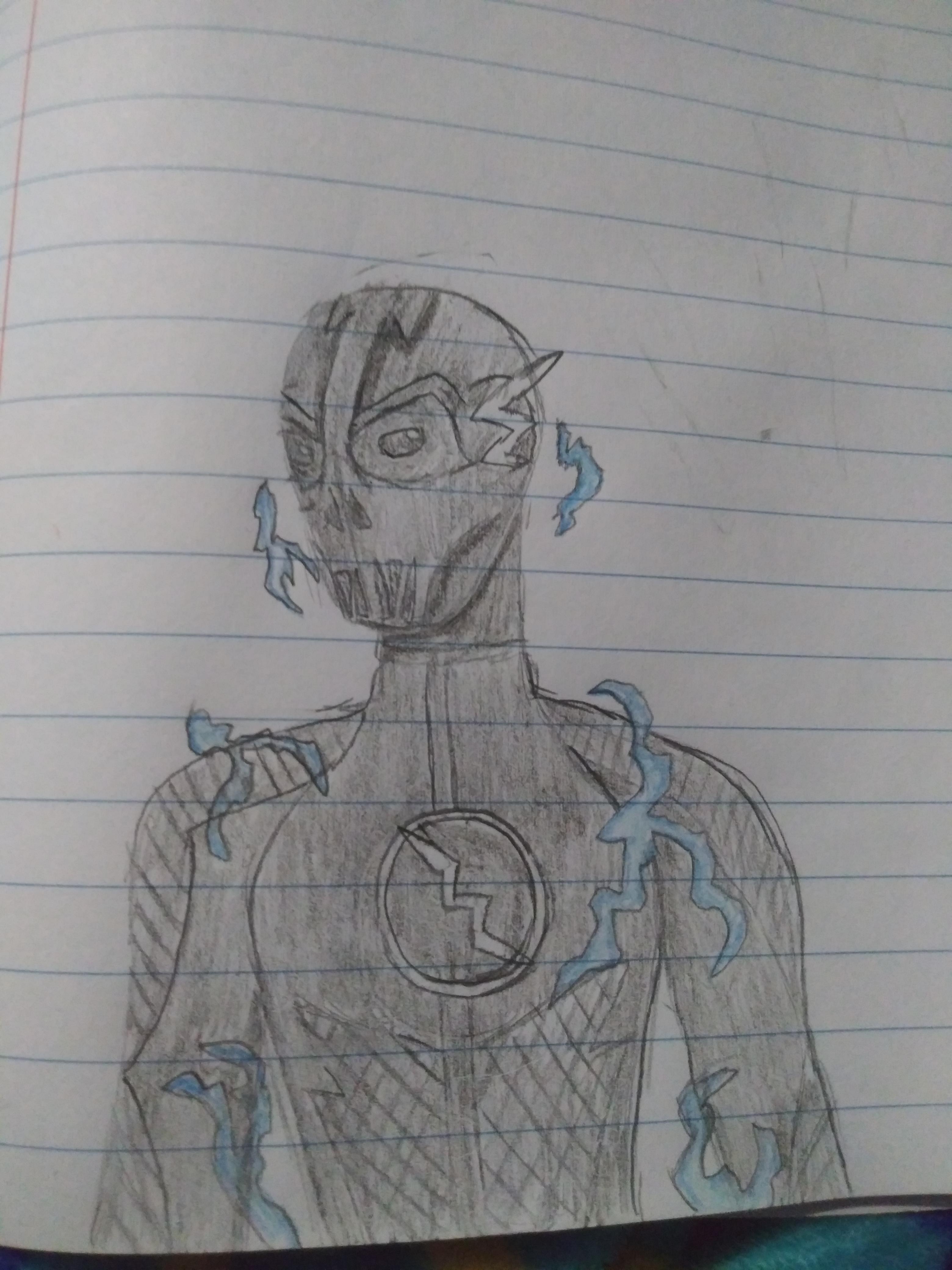 Tried to draw zoom went for slightly more realism than usual r/FlashTV