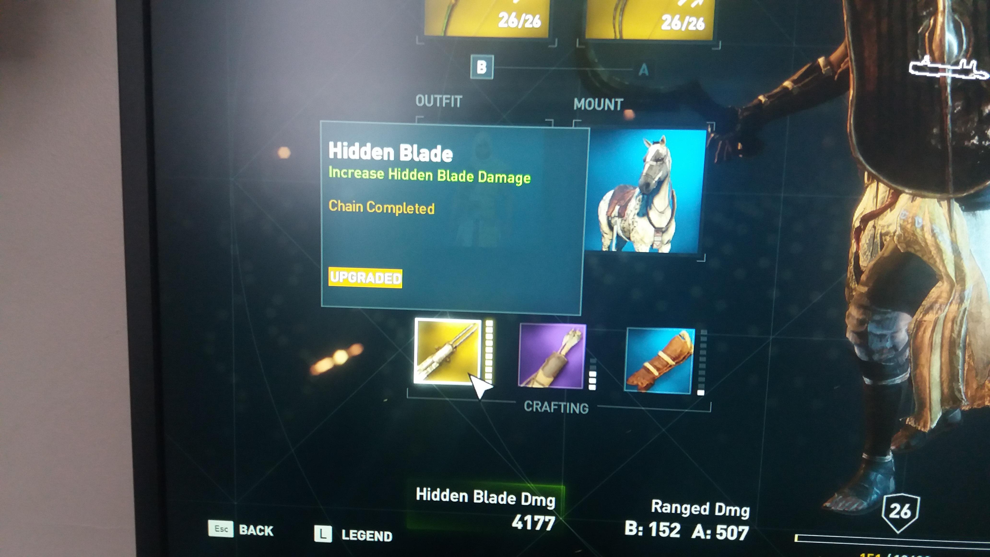 Upgraded Hidden Blade r/assassinscreed