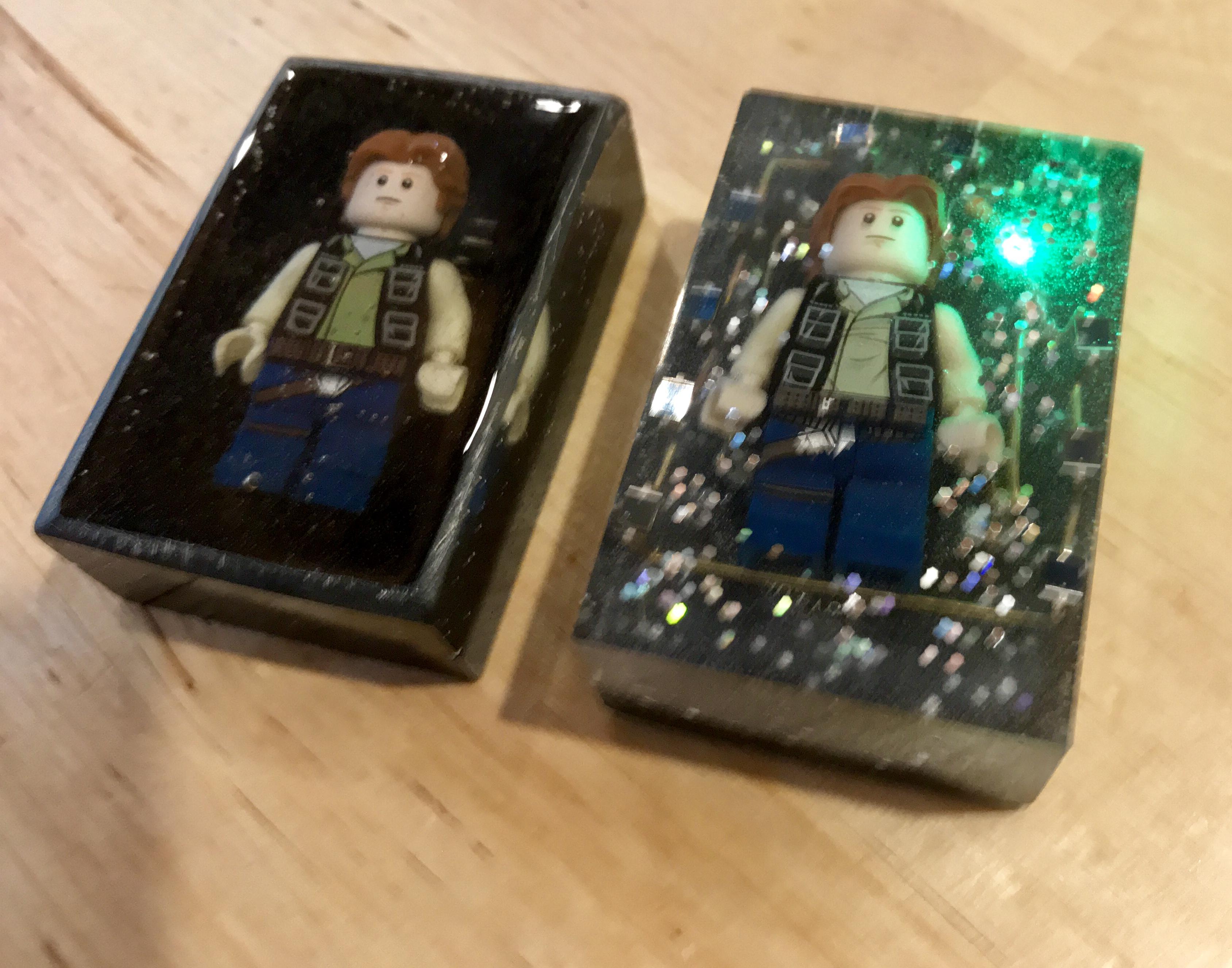 LEGO Han Solo's in Carbonite r/StarWars