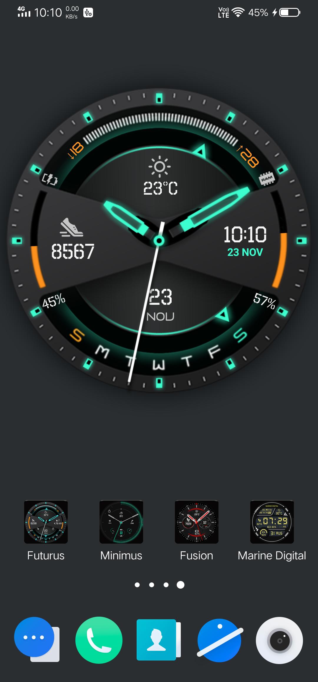 [PROMOTION] Futurus Clock Live Wallpaper & Watch Face