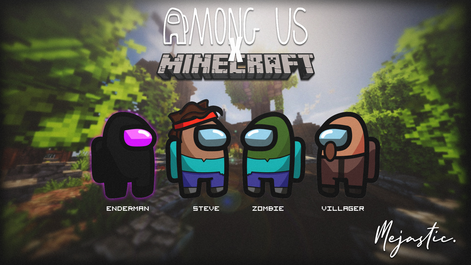 Among Us x Minecraft Custom Skins Art r/AmongUs