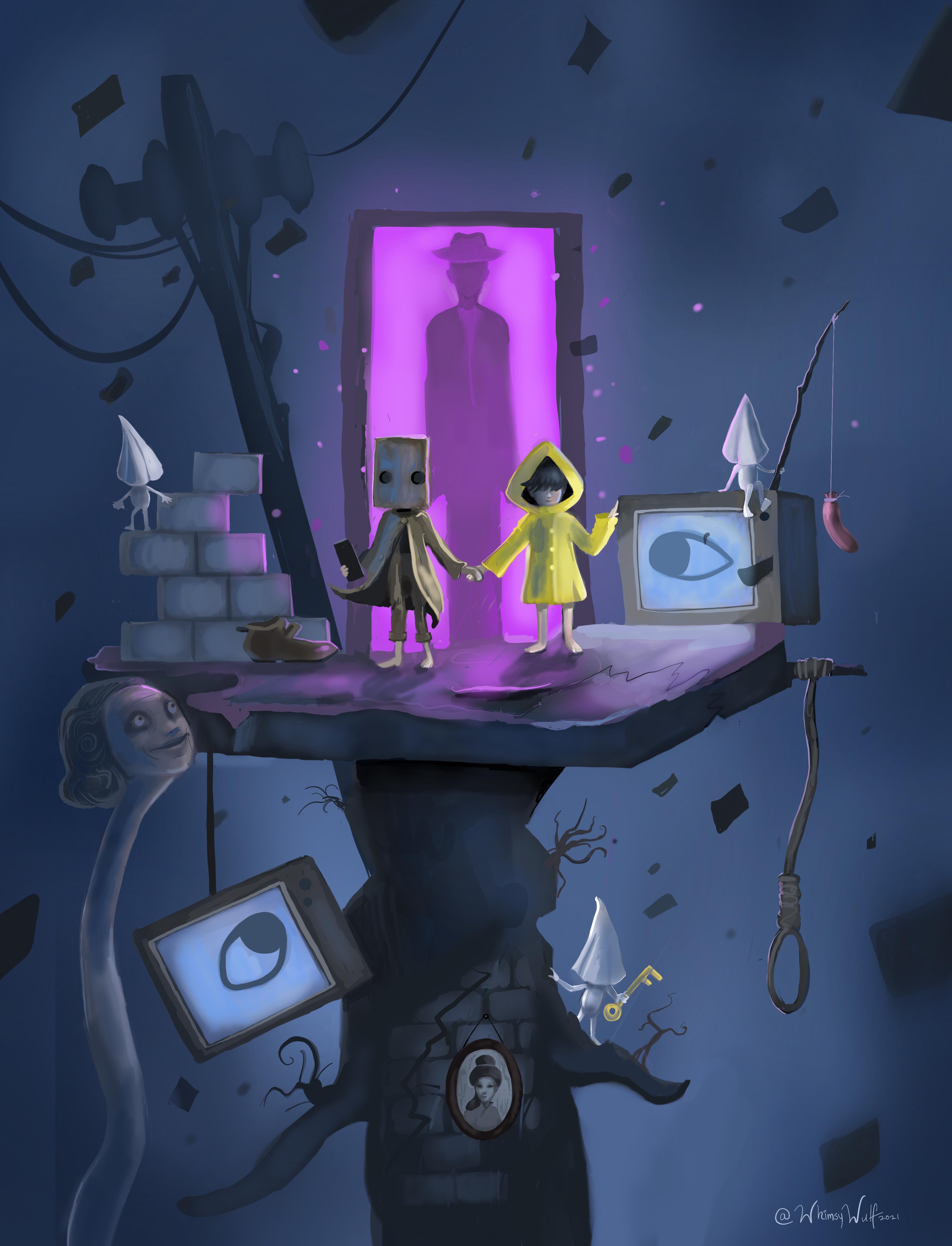 Little Nightmares 2 fan art, me 2021, digital r/LittleNightmares